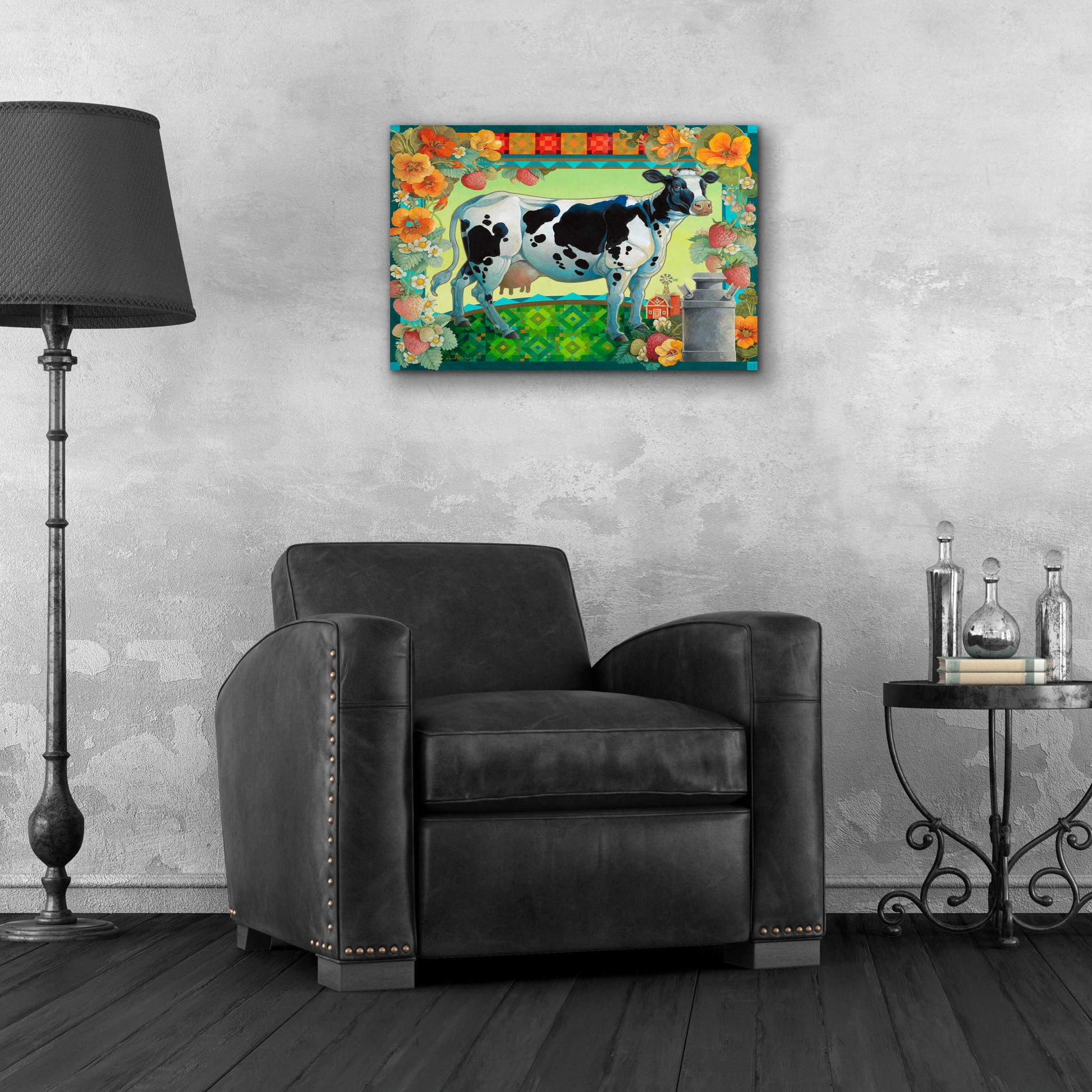 Epic Art 'In the Pasture' by David Galchutt, Acrylic Glass Wall Art,24x16