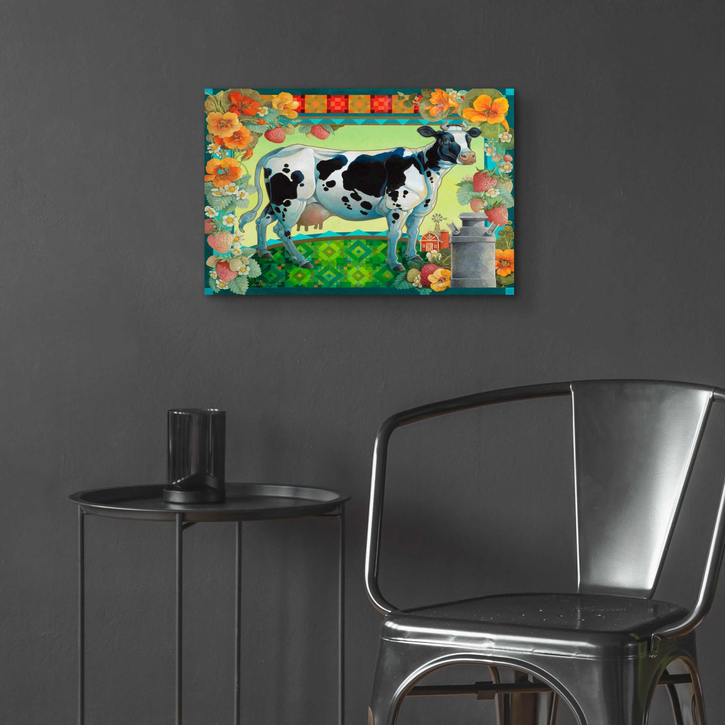 Epic Art 'In the Pasture' by David Galchutt, Acrylic Glass Wall Art,24x16