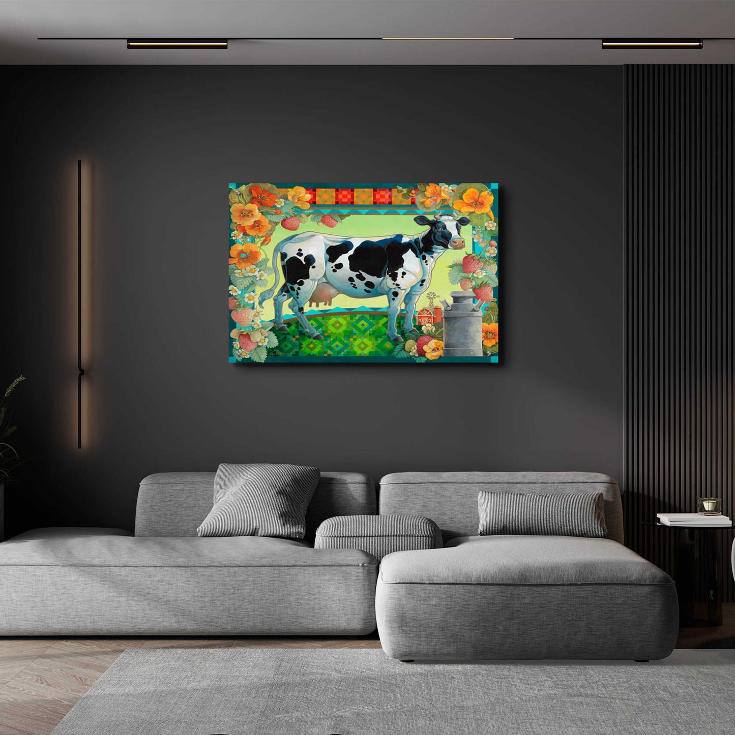 Epic Art 'In the Pasture' by David Galchutt, Acrylic Glass Wall Art,36x24