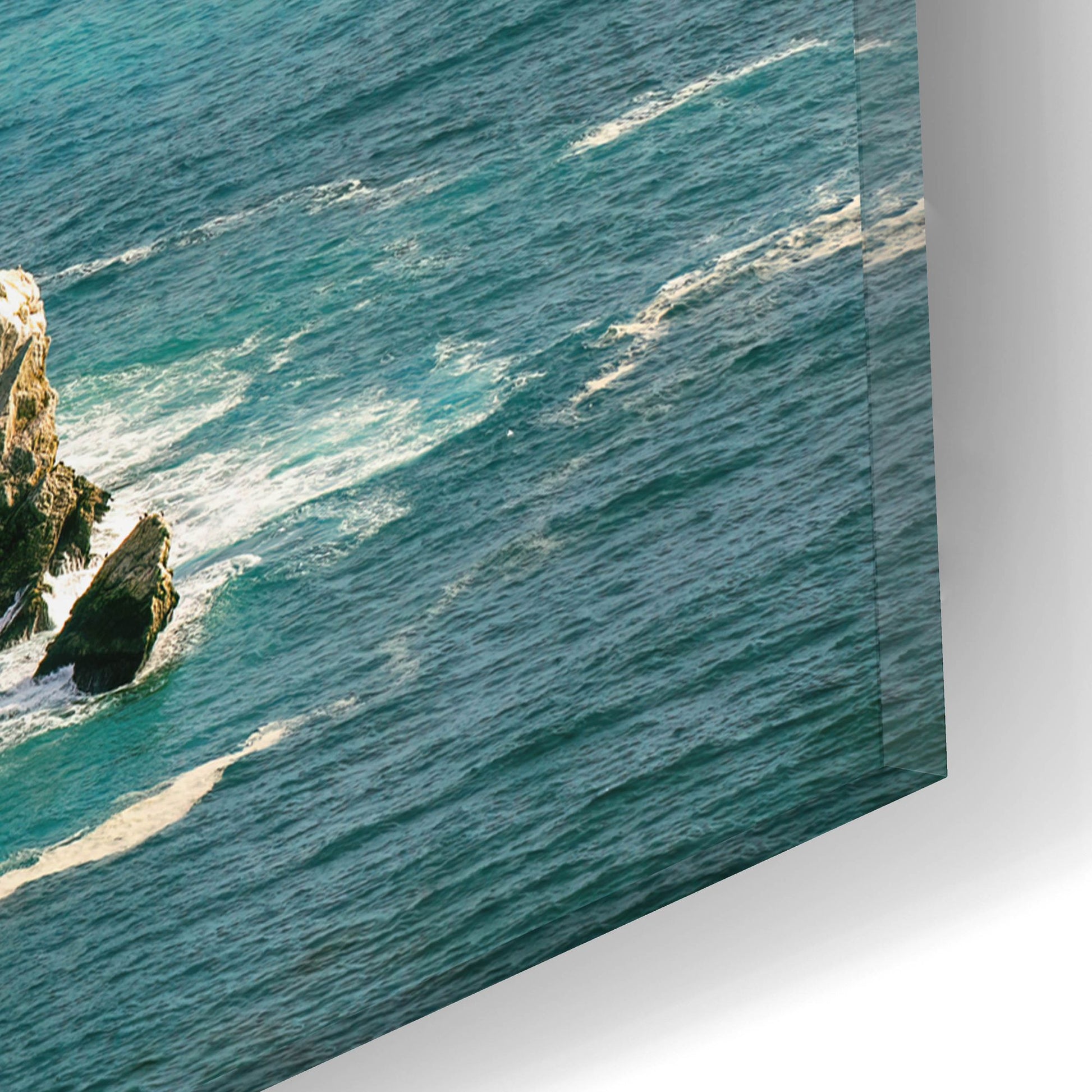 Epic Art 'Cali - Big Sur' by Epic Portfolio, Acrylic Glass Wall Art,16x12