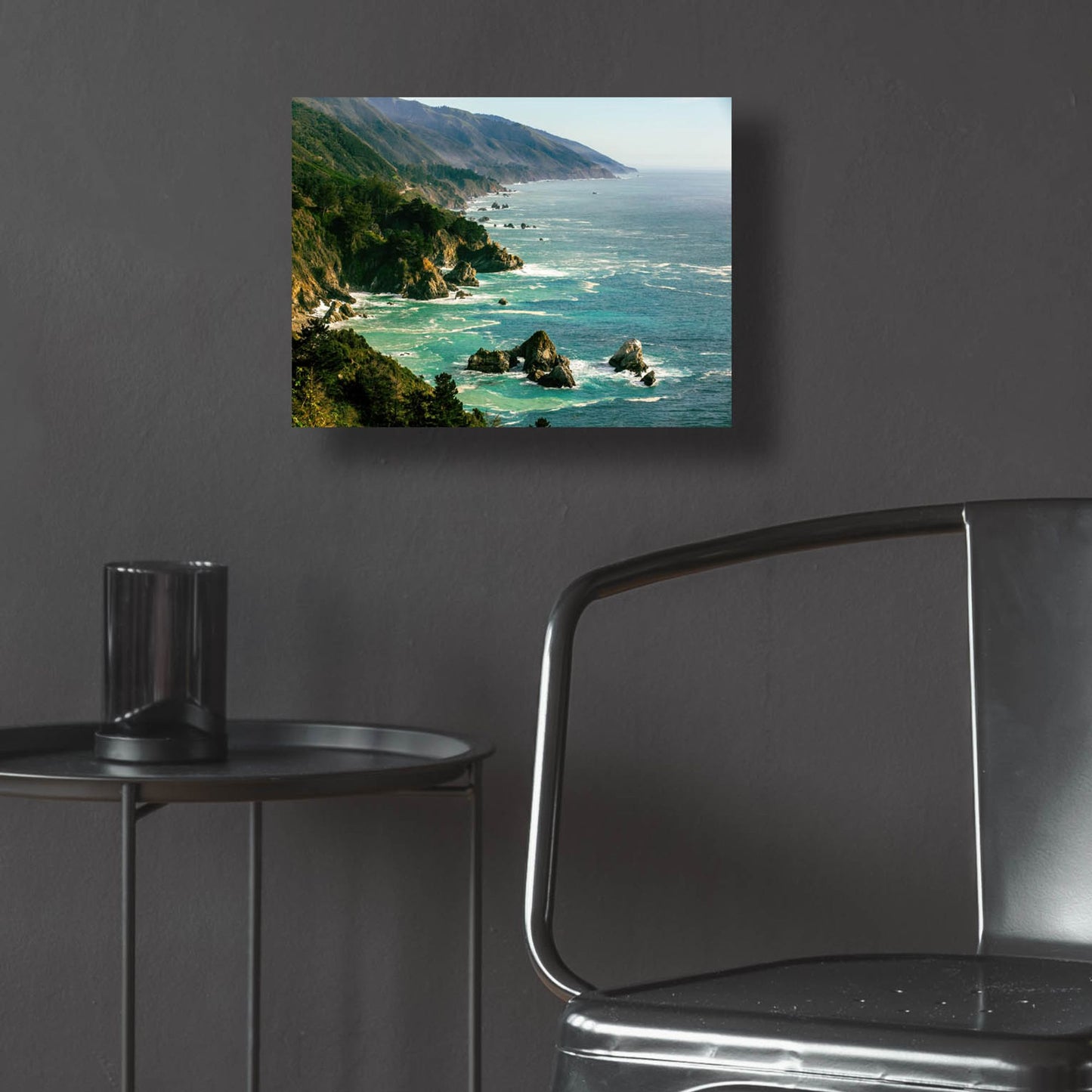 Epic Art 'Cali - Big Sur' by Epic Portfolio, Acrylic Glass Wall Art,16x12