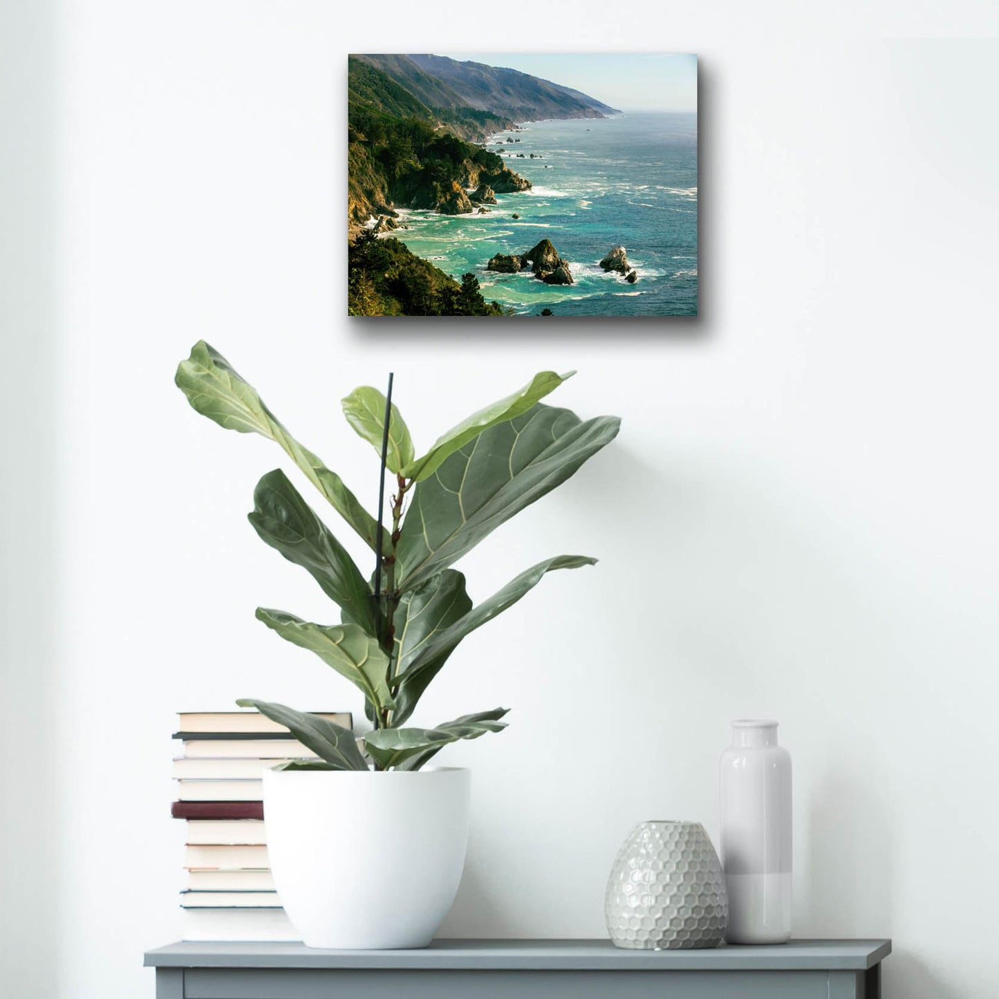 Epic Art 'Cali - Big Sur' by Epic Portfolio, Acrylic Glass Wall Art,16x12