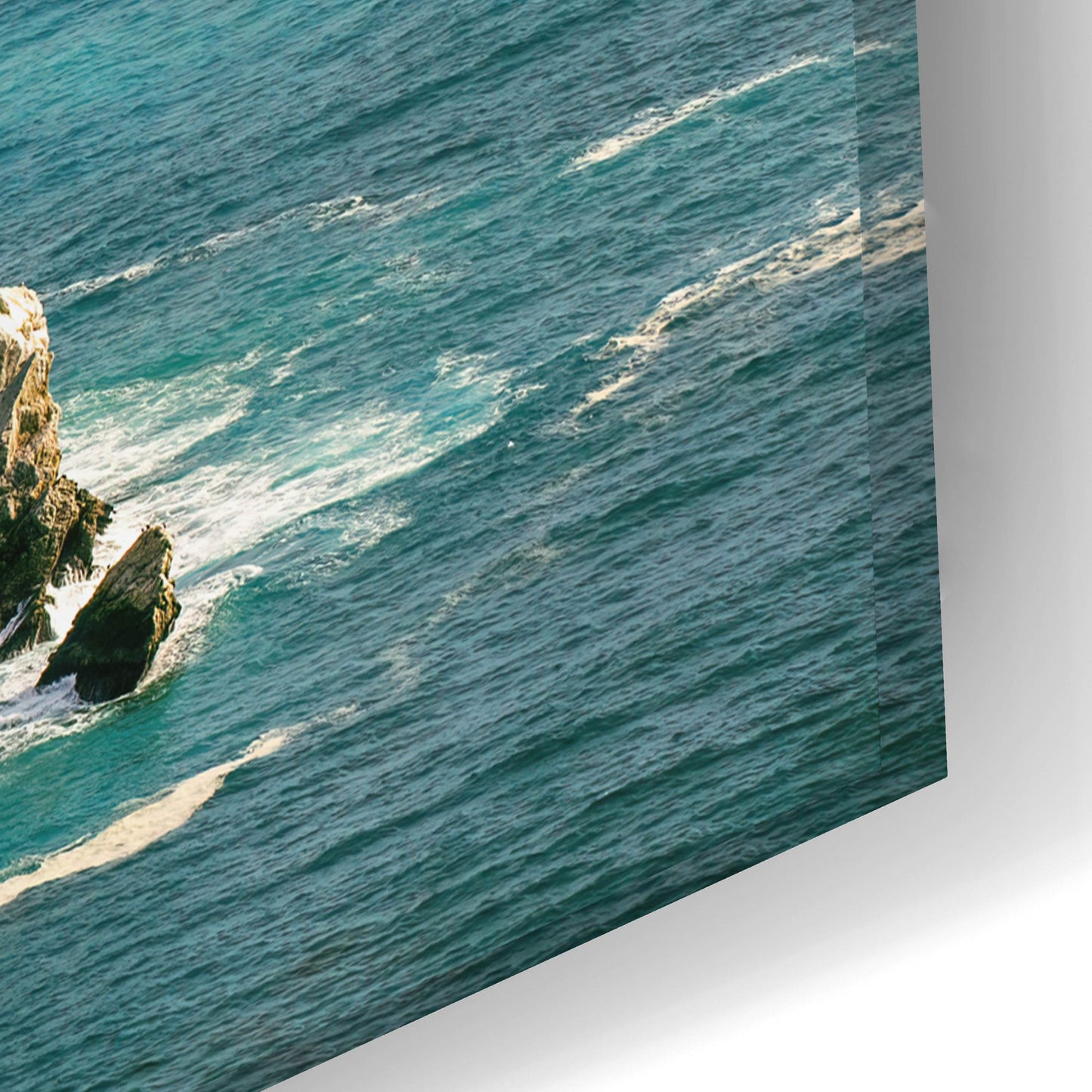 Epic Art 'Cali - Big Sur' by Epic Portfolio, Acrylic Glass Wall Art,24x16