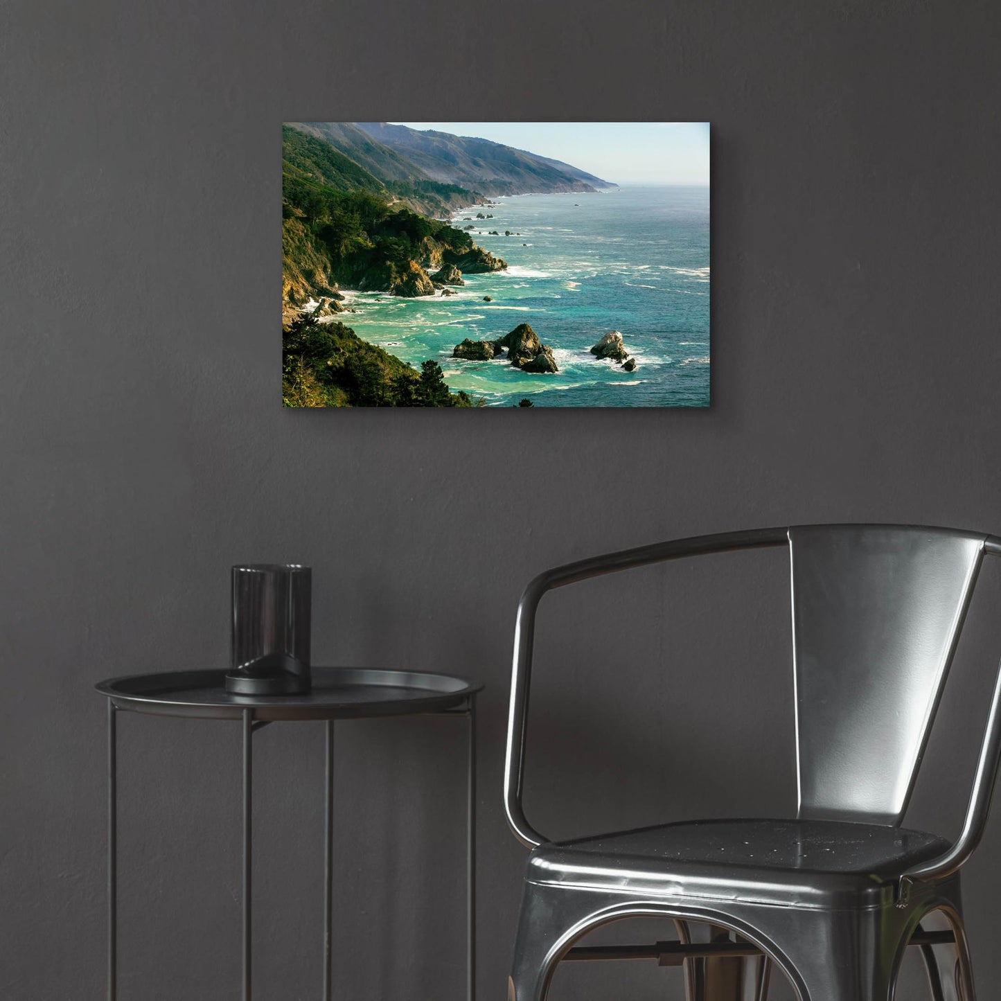 Epic Art 'Cali - Big Sur' by Epic Portfolio, Acrylic Glass Wall Art,24x16