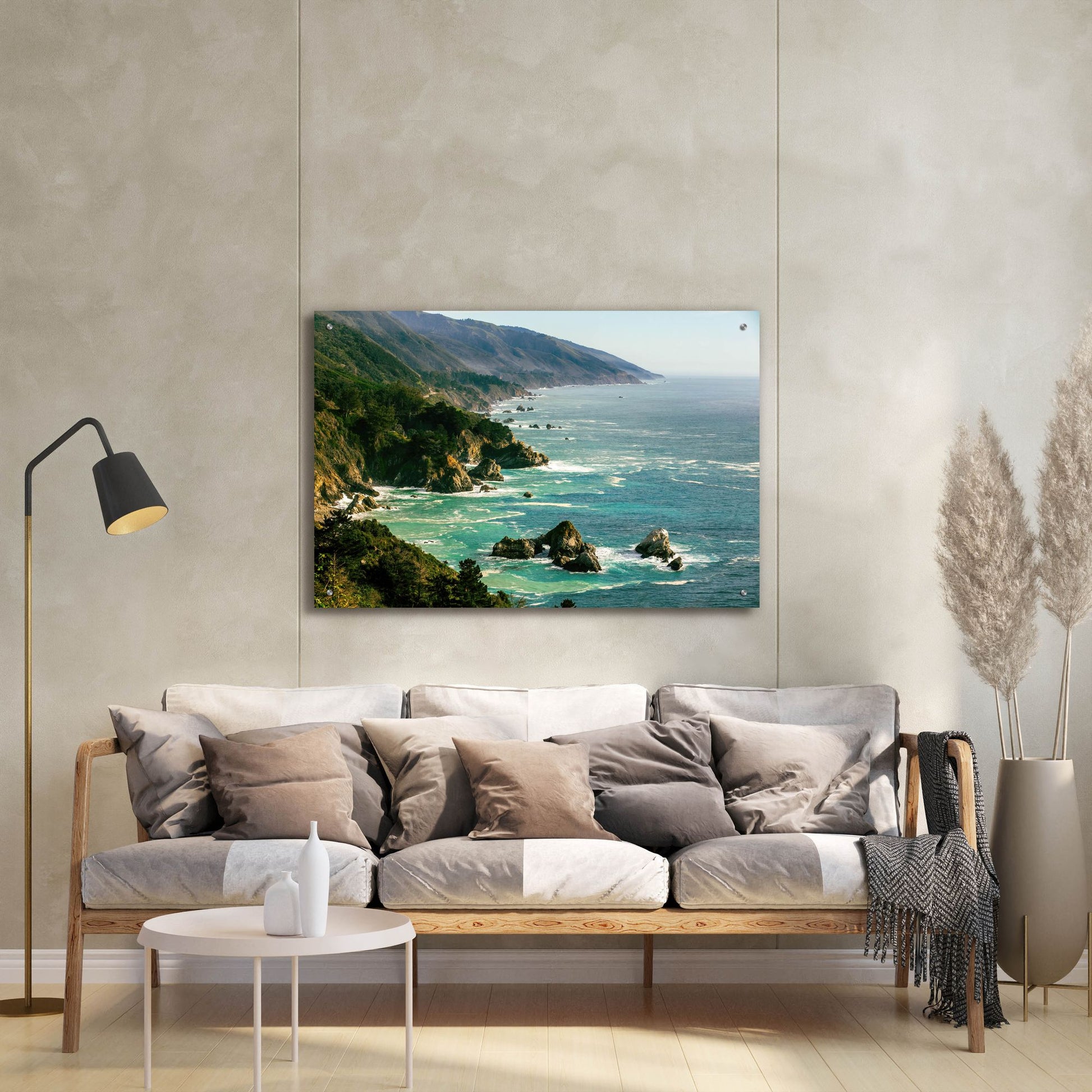 Epic Art 'Cali - Big Sur' by Epic Portfolio, Acrylic Glass Wall Art,36x24