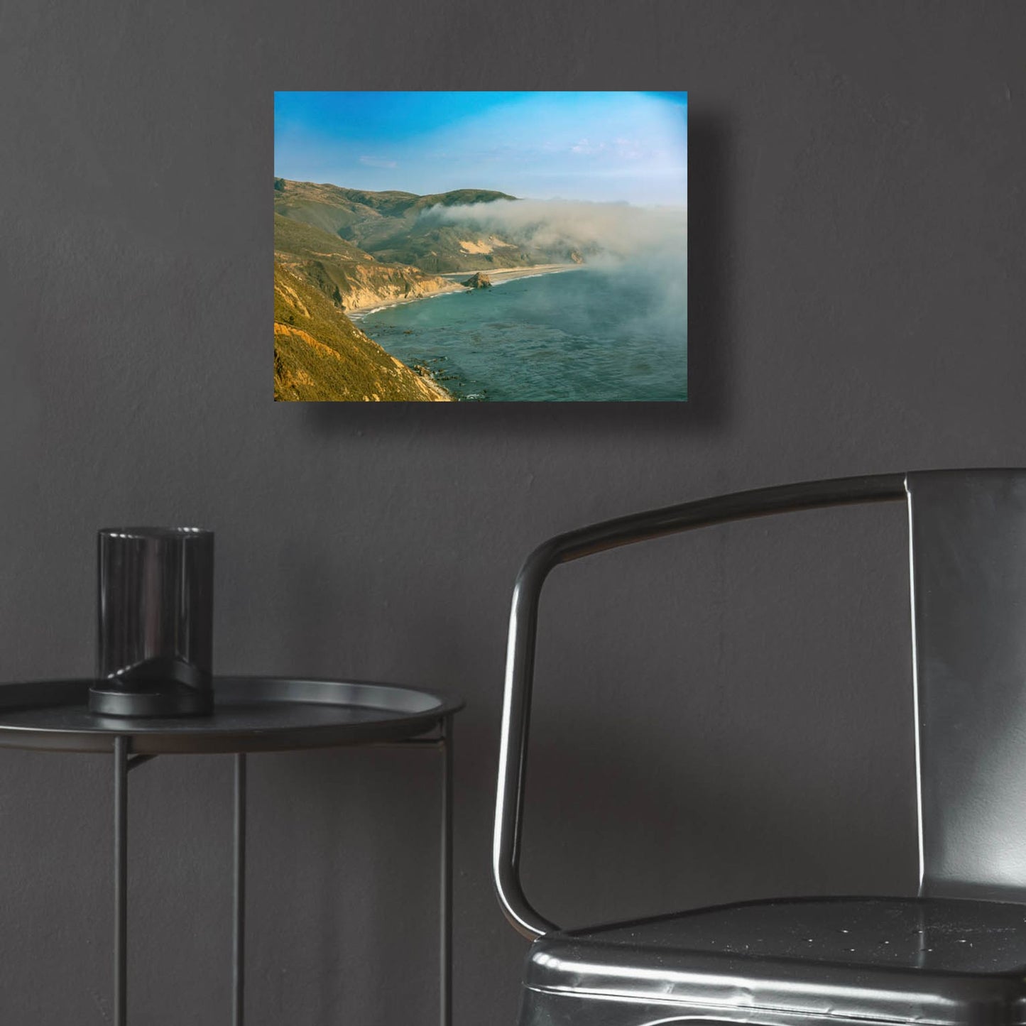 Epic Art 'Cali - HWY 1 Marine Fog' by Epic Portfolio, Acrylic Glass Wall Art,16x12