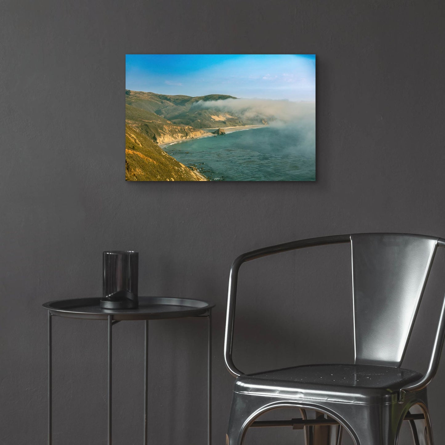 Epic Art 'Cali - HWY 1 Marine Fog' by Epic Portfolio, Acrylic Glass Wall Art,24x16