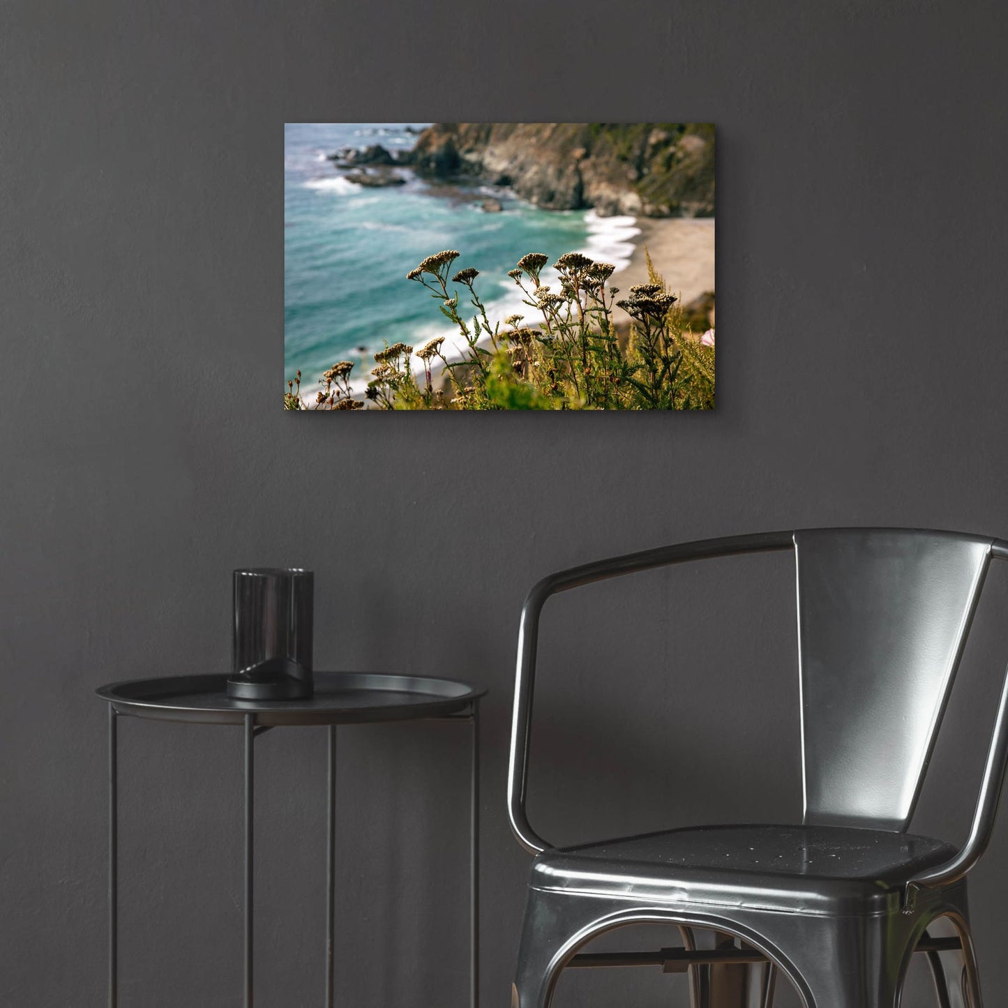 Epic Art 'California - Coast Grass' by Epic Portfolio, Acrylic Glass Wall Art,24x16