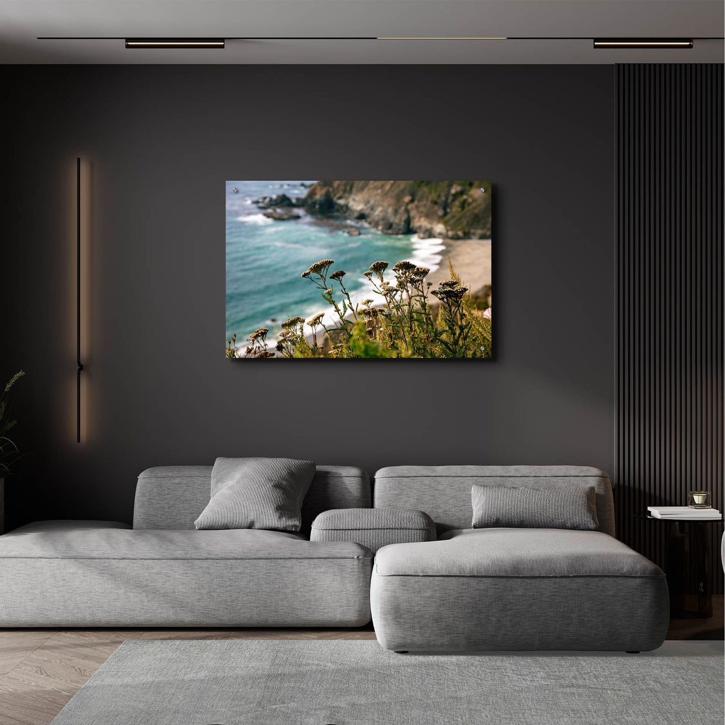 Epic Art 'California - Coast Grass' by Epic Portfolio, Acrylic Glass Wall Art,36x24