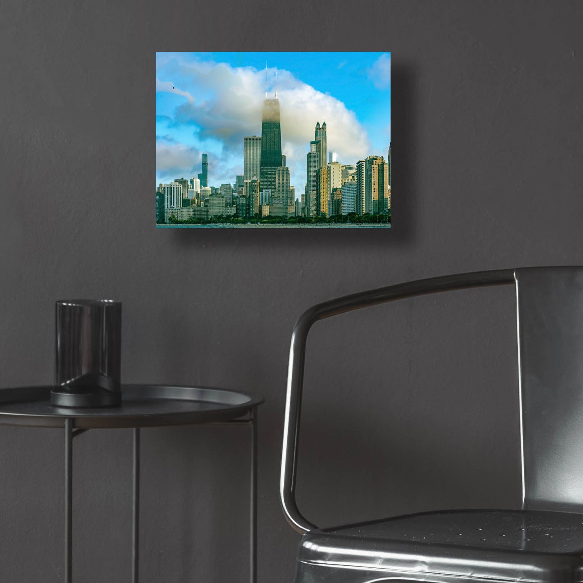 Epic Art 'North Beach Afternoon' by Epic Portfolio, Acrylic Glass Wall Art,16x12