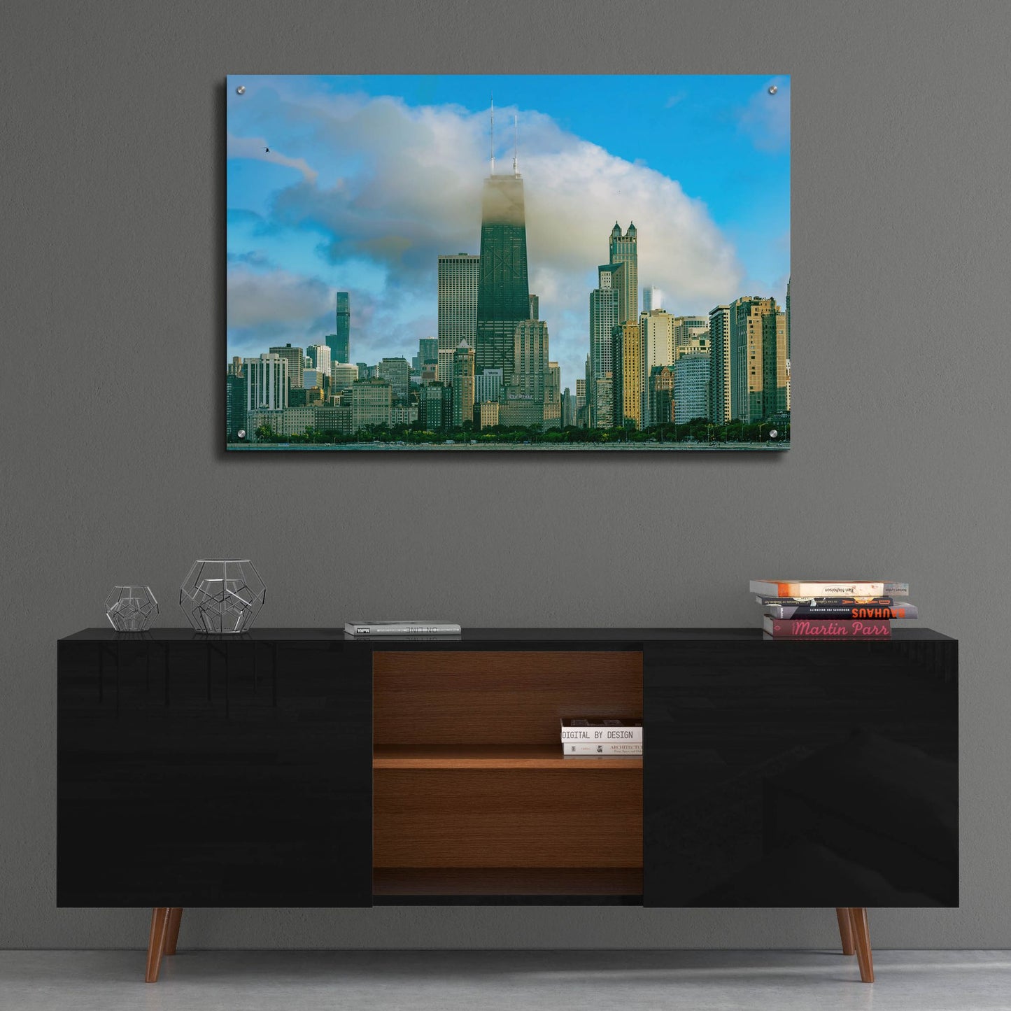 Epic Art 'North Beach Afternoon' by Epic Portfolio, Acrylic Glass Wall Art,36x24