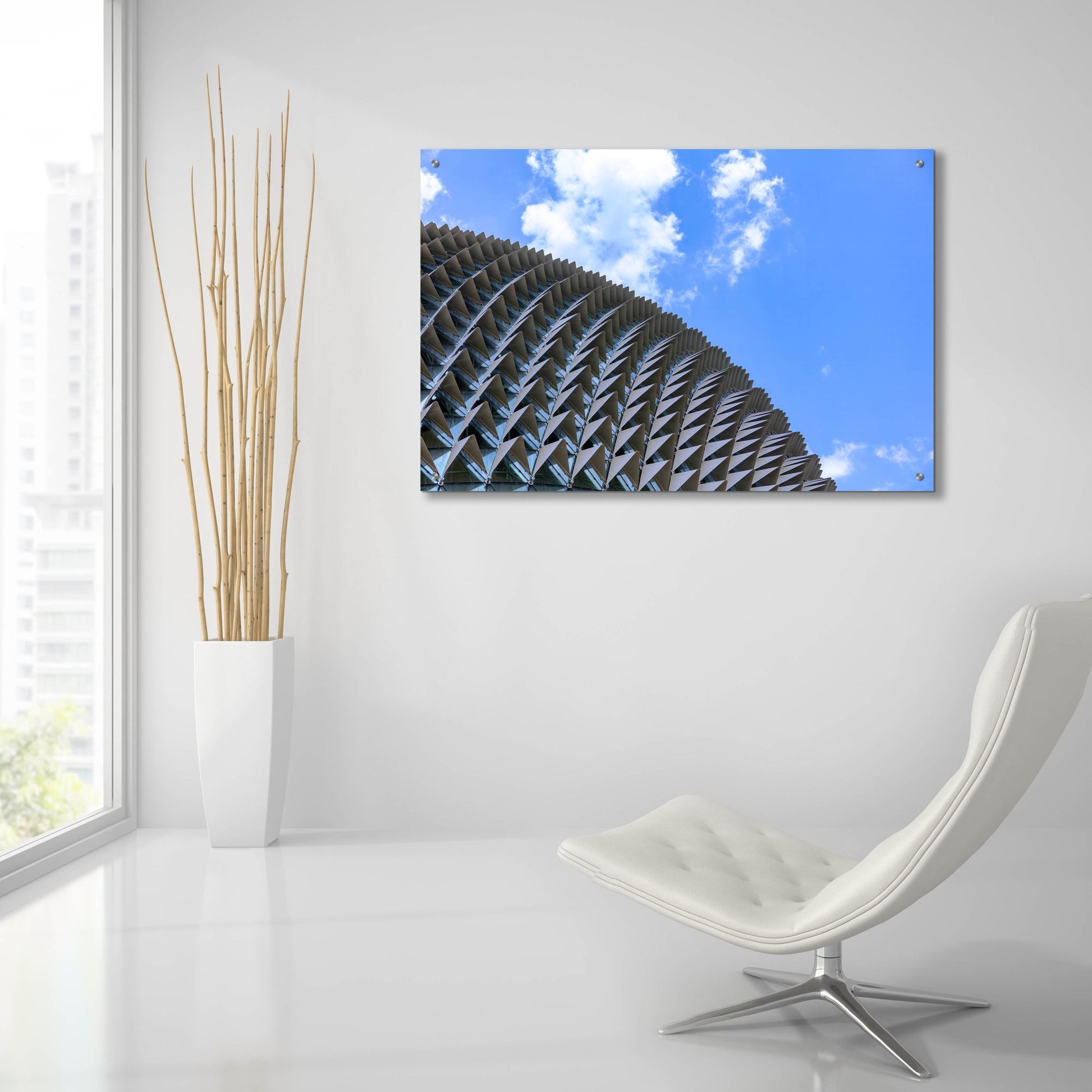 Epic Art 'Singapour - Esplanade Concert Hall' by Epic Portfolio, Acrylic Glass Wall Art,36x24