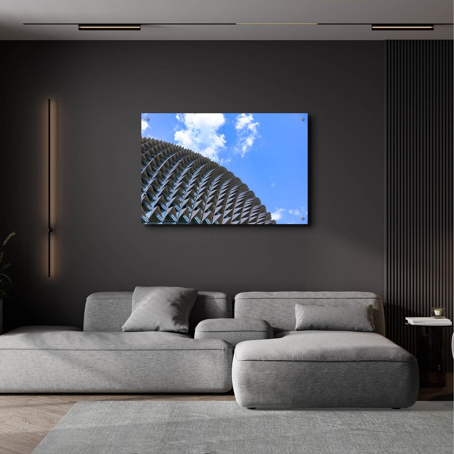 Epic Art 'Singapour - Esplanade Concert Hall' by Epic Portfolio, Acrylic Glass Wall Art,36x24