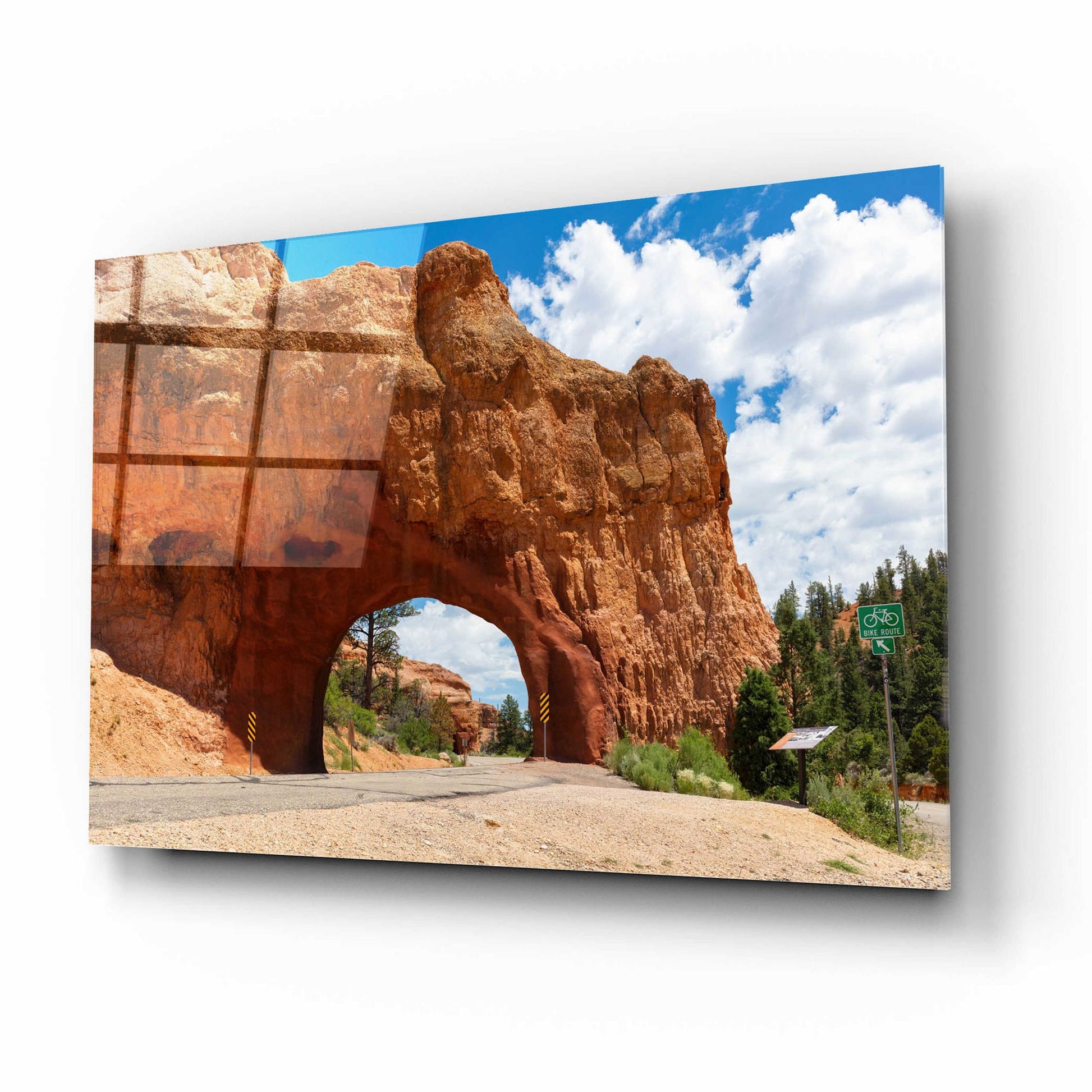 Epic Art 'Utah - Arch Tunnel' by Epic Portfolio, Acrylic Glass Wall Art,16x12