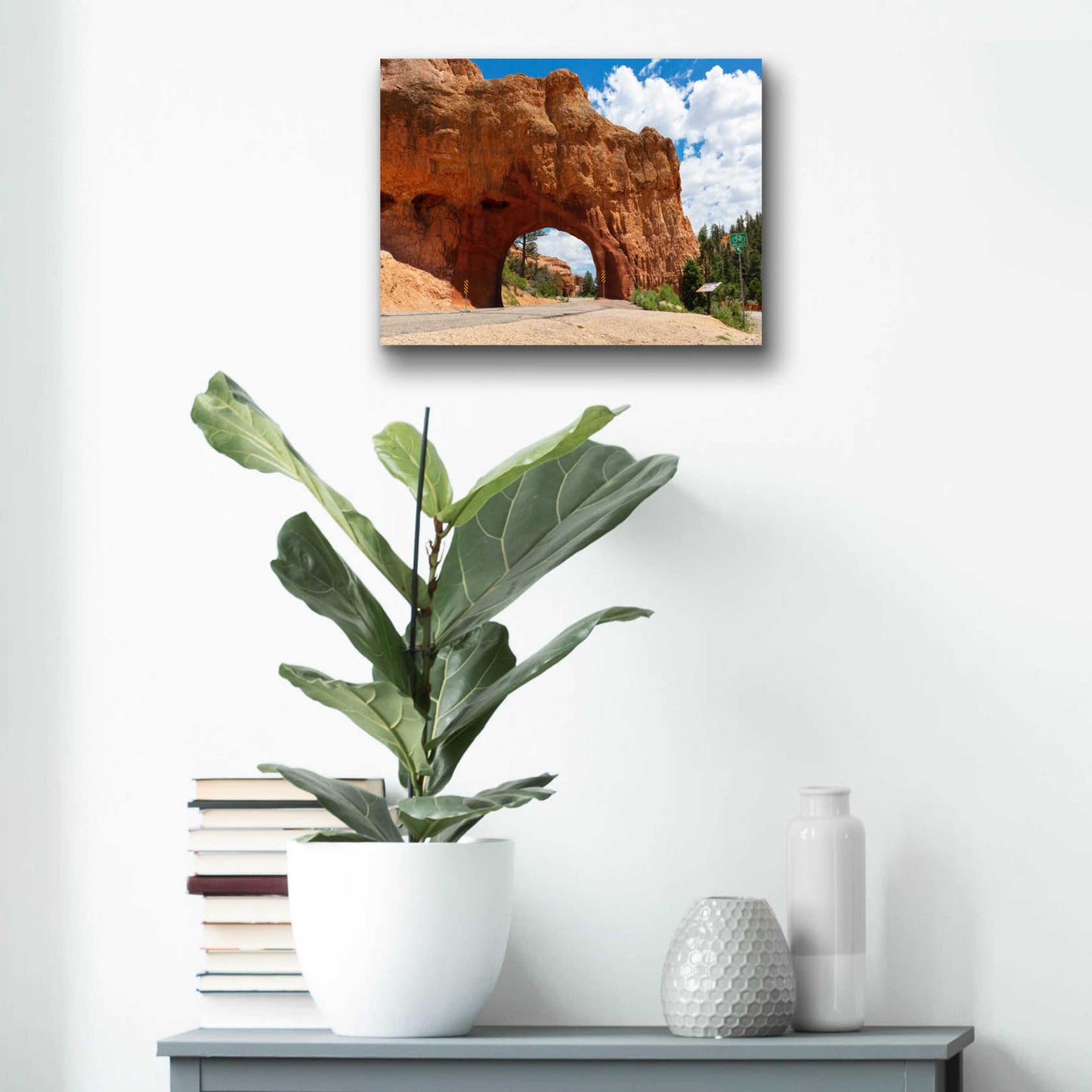 Epic Art 'Utah - Arch Tunnel' by Epic Portfolio, Acrylic Glass Wall Art,16x12