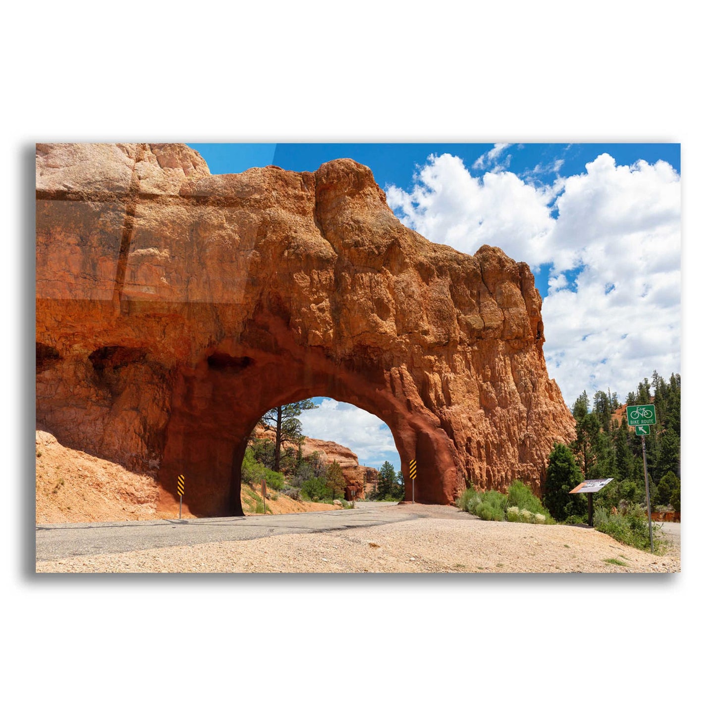 Epic Art 'Utah - Arch Tunnel' by Epic Portfolio, Acrylic Glass Wall Art,16x12