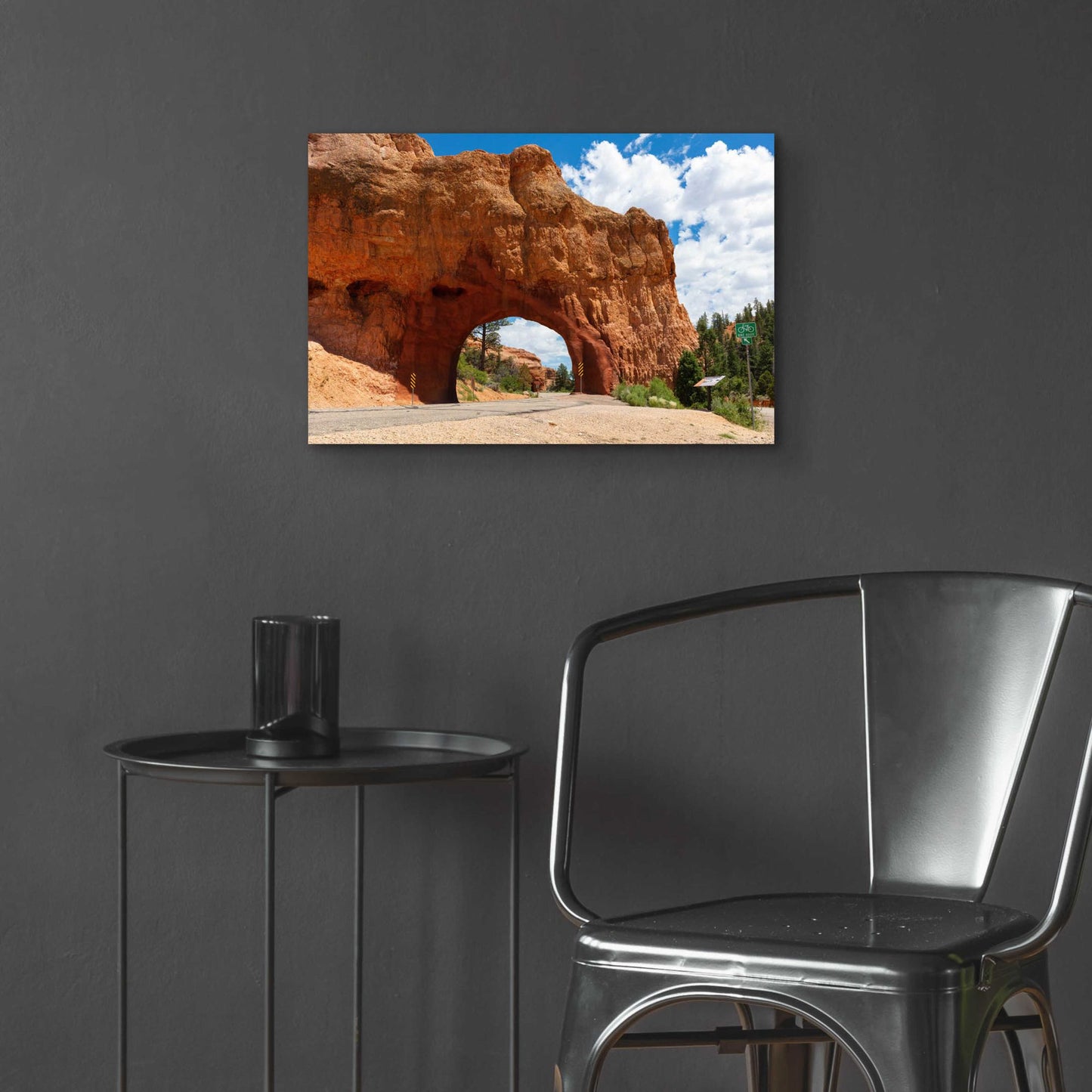 Epic Art 'Utah - Arch Tunnel' by Epic Portfolio, Acrylic Glass Wall Art,24x16