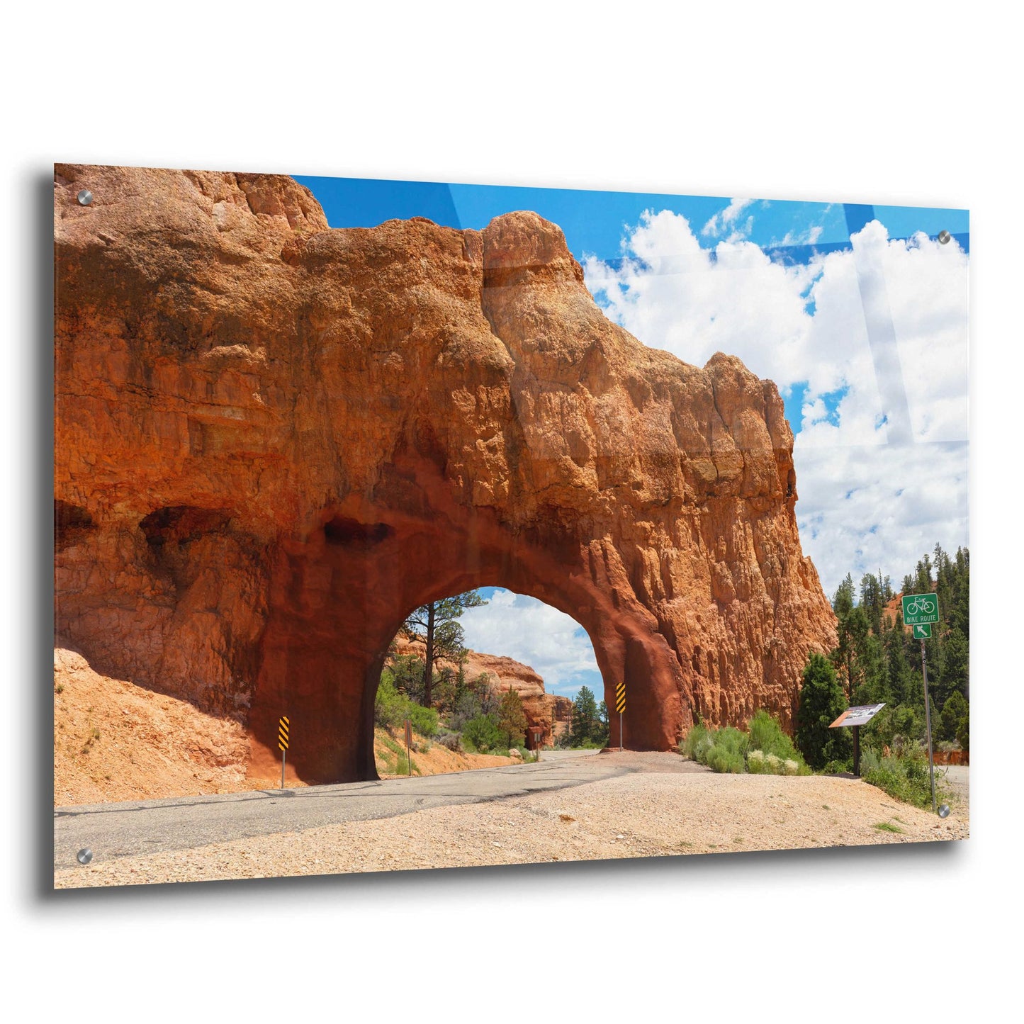 Epic Art 'Utah - Arch Tunnel' by Epic Portfolio, Acrylic Glass Wall Art,36x24