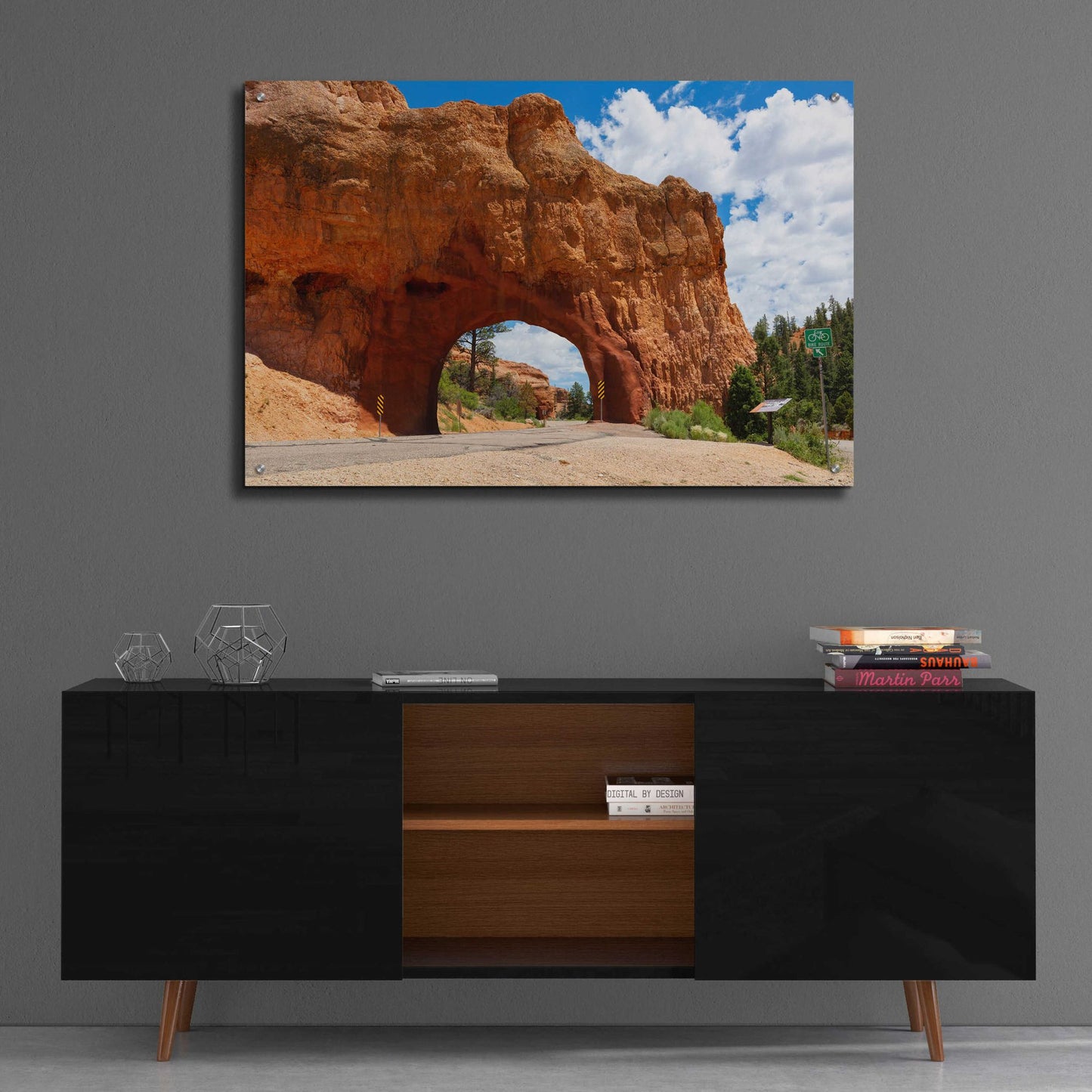 Epic Art 'Utah - Arch Tunnel' by Epic Portfolio, Acrylic Glass Wall Art,36x24