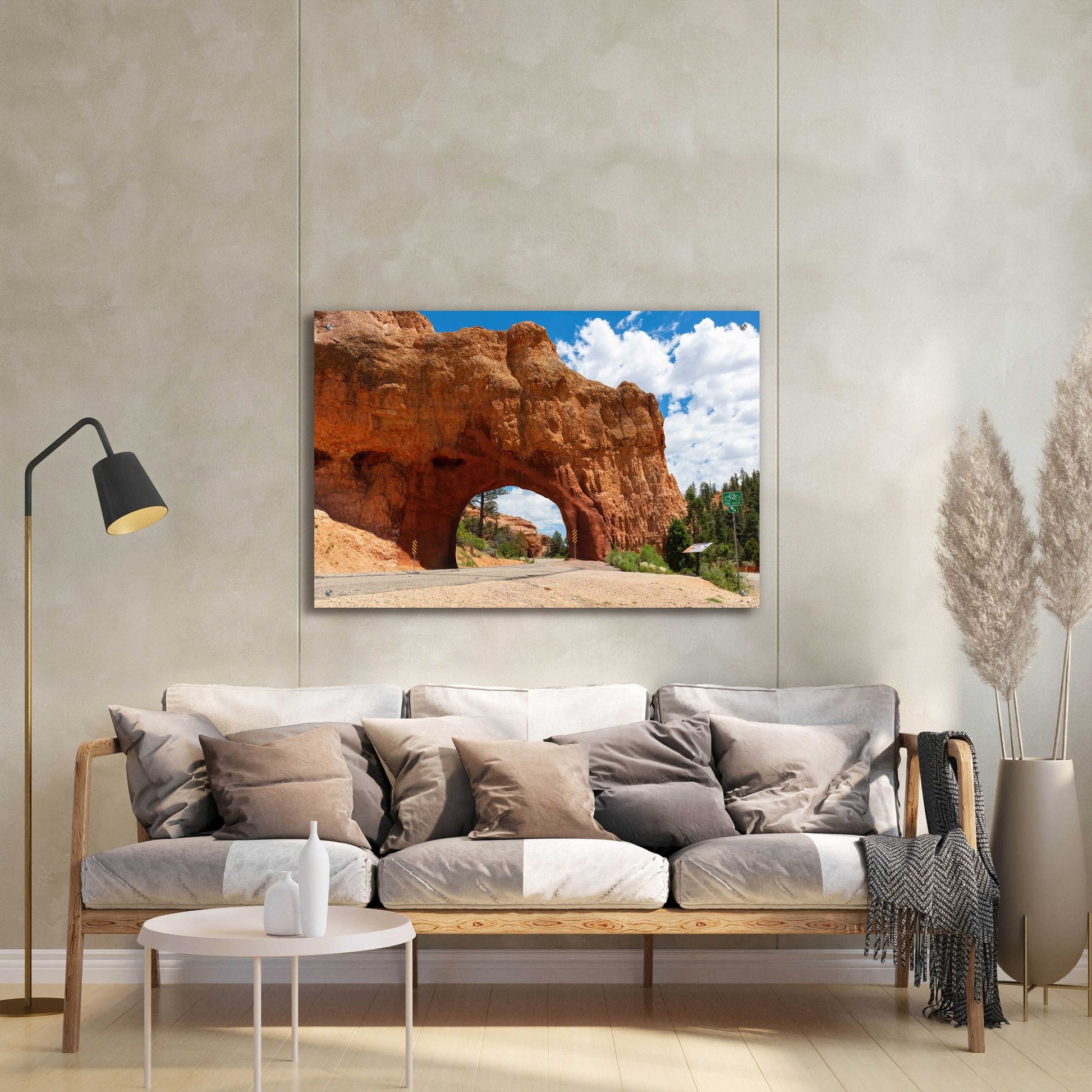 Epic Art 'Utah - Arch Tunnel' by Epic Portfolio, Acrylic Glass Wall Art,36x24