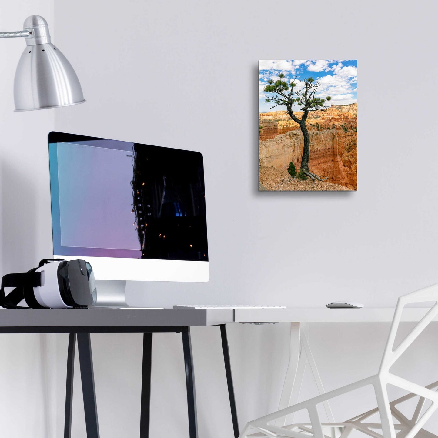 Epic Art 'Utah - Bryce Canyon Tree' by Epic Portfolio, Acrylic Glass Wall Art,12x16