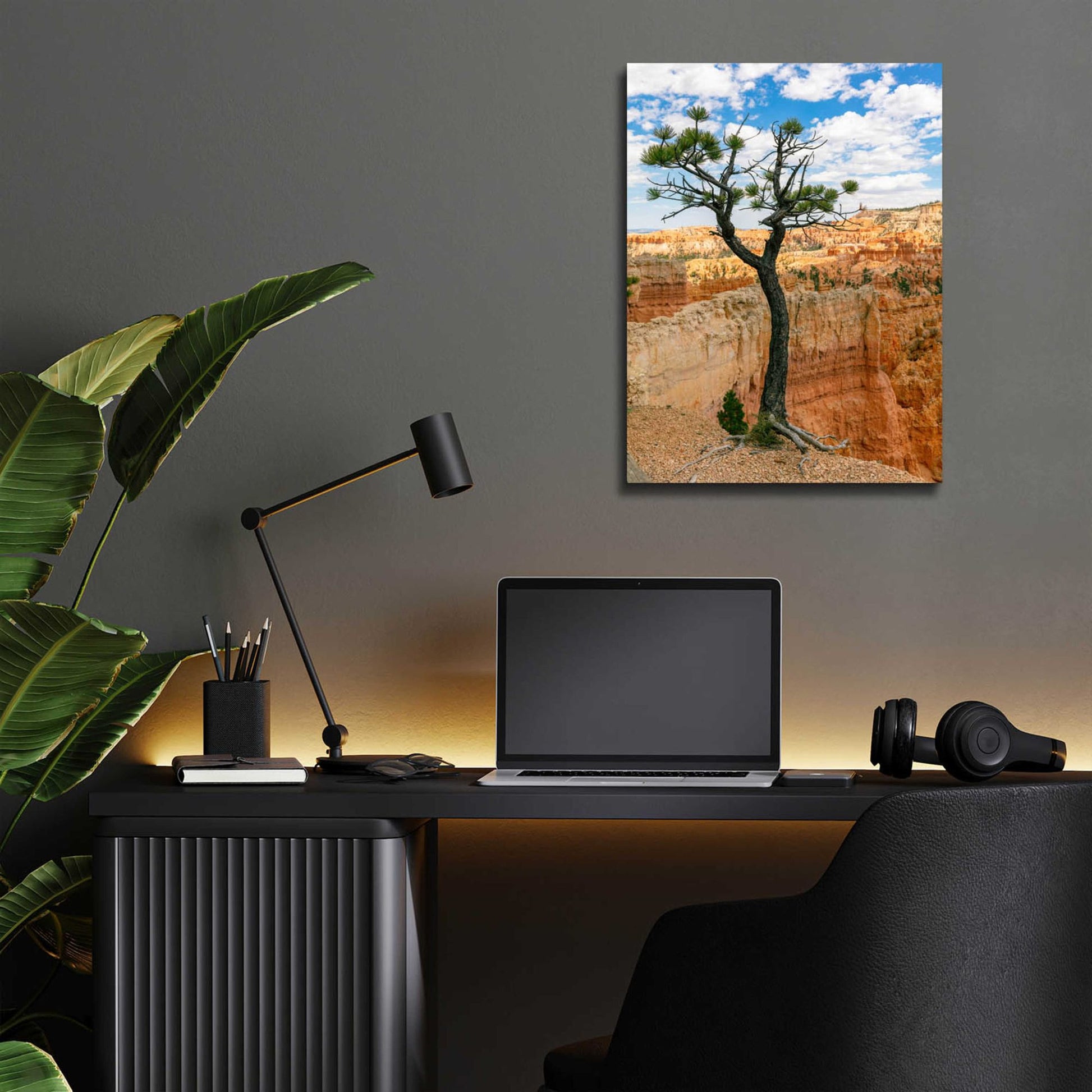 Epic Art 'Utah - Bryce Canyon Tree' by Epic Portfolio, Acrylic Glass Wall Art,12x16