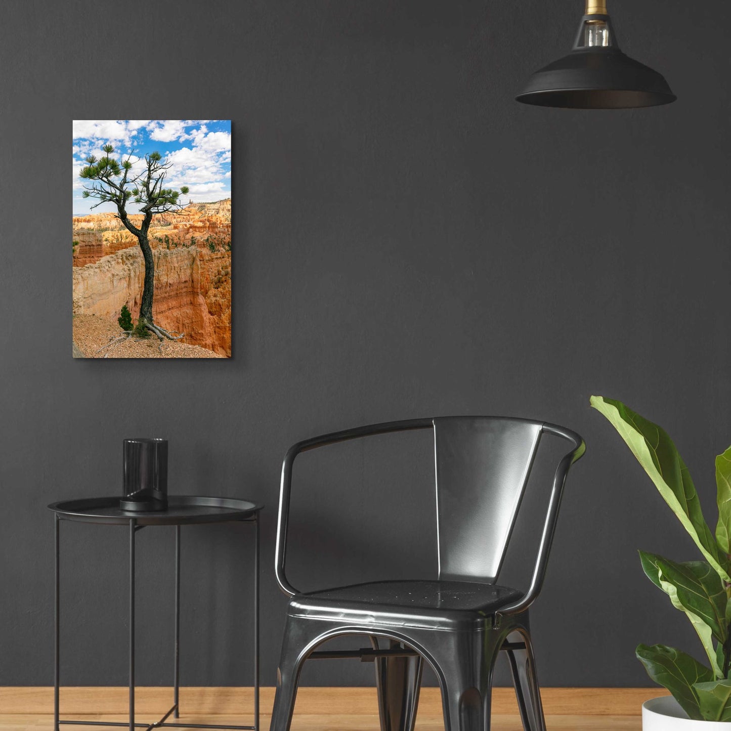 Epic Art 'Utah - Bryce Canyon Tree' by Epic Portfolio, Acrylic Glass Wall Art,16x24