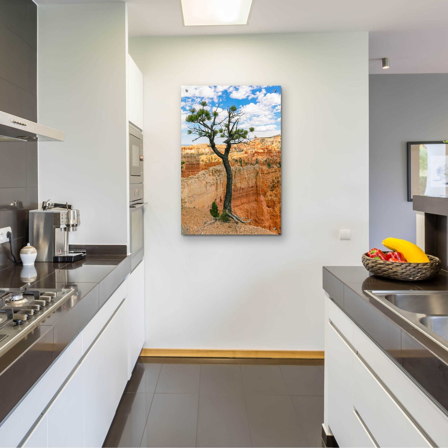 Epic Art 'Utah - Bryce Canyon Tree' by Epic Portfolio, Acrylic Glass Wall Art,24x36