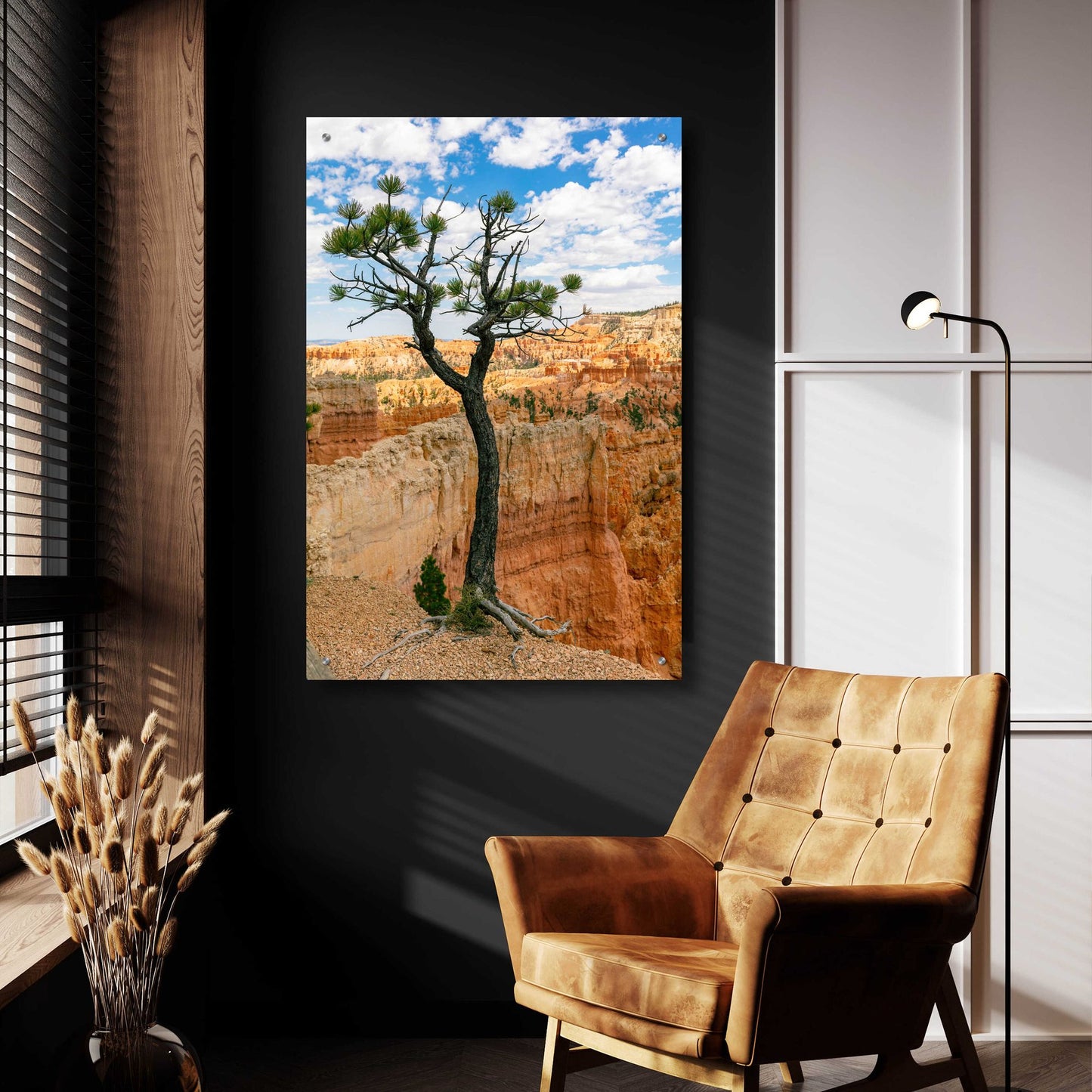 Epic Art 'Utah - Bryce Canyon Tree' by Epic Portfolio, Acrylic Glass Wall Art,24x36