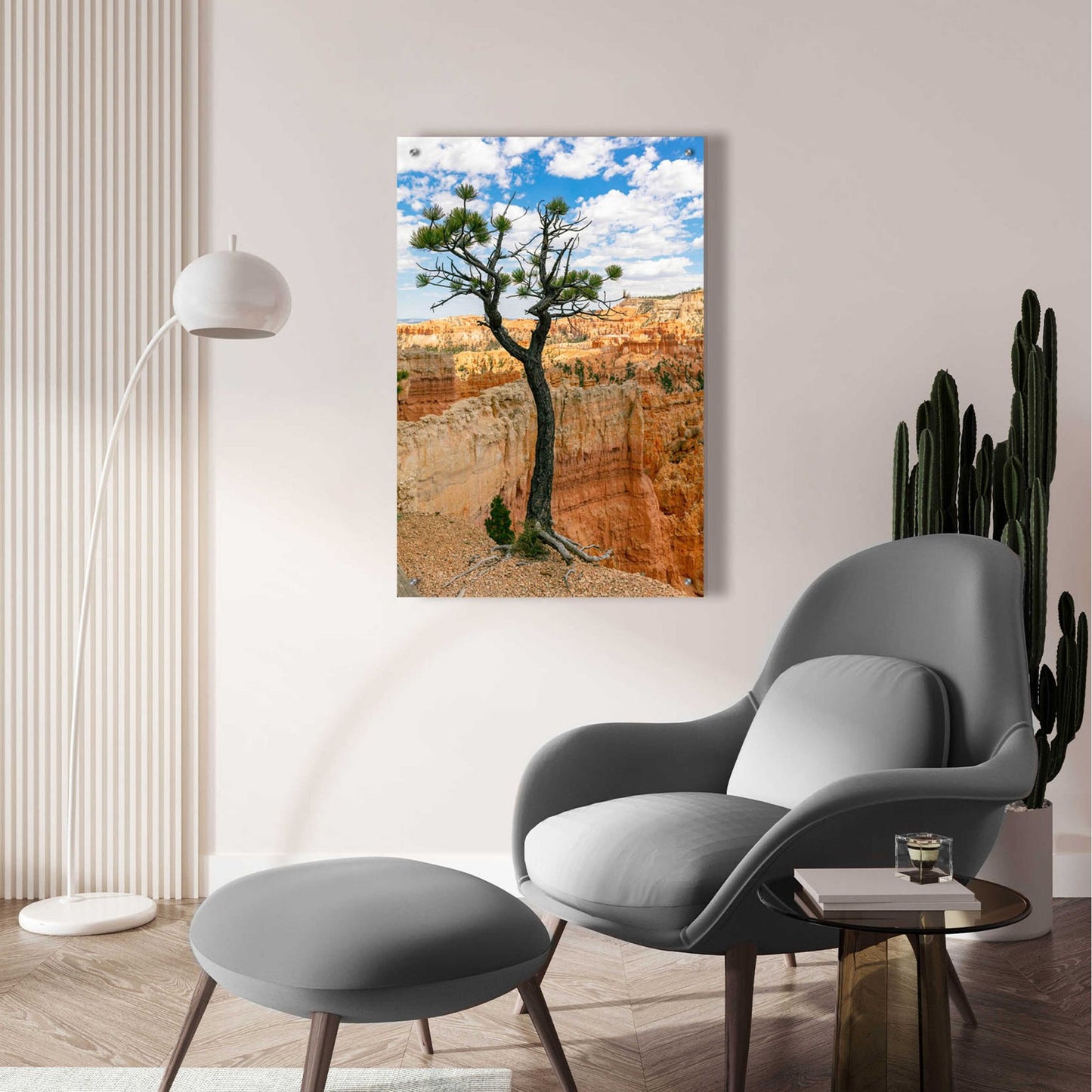 Epic Art 'Utah - Bryce Canyon Tree' by Epic Portfolio, Acrylic Glass Wall Art,24x36