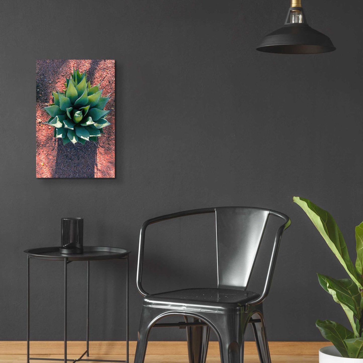 Epic Art 'Utah - Cactus 1' by Epic Portfolio, Acrylic Glass Wall Art,16x24