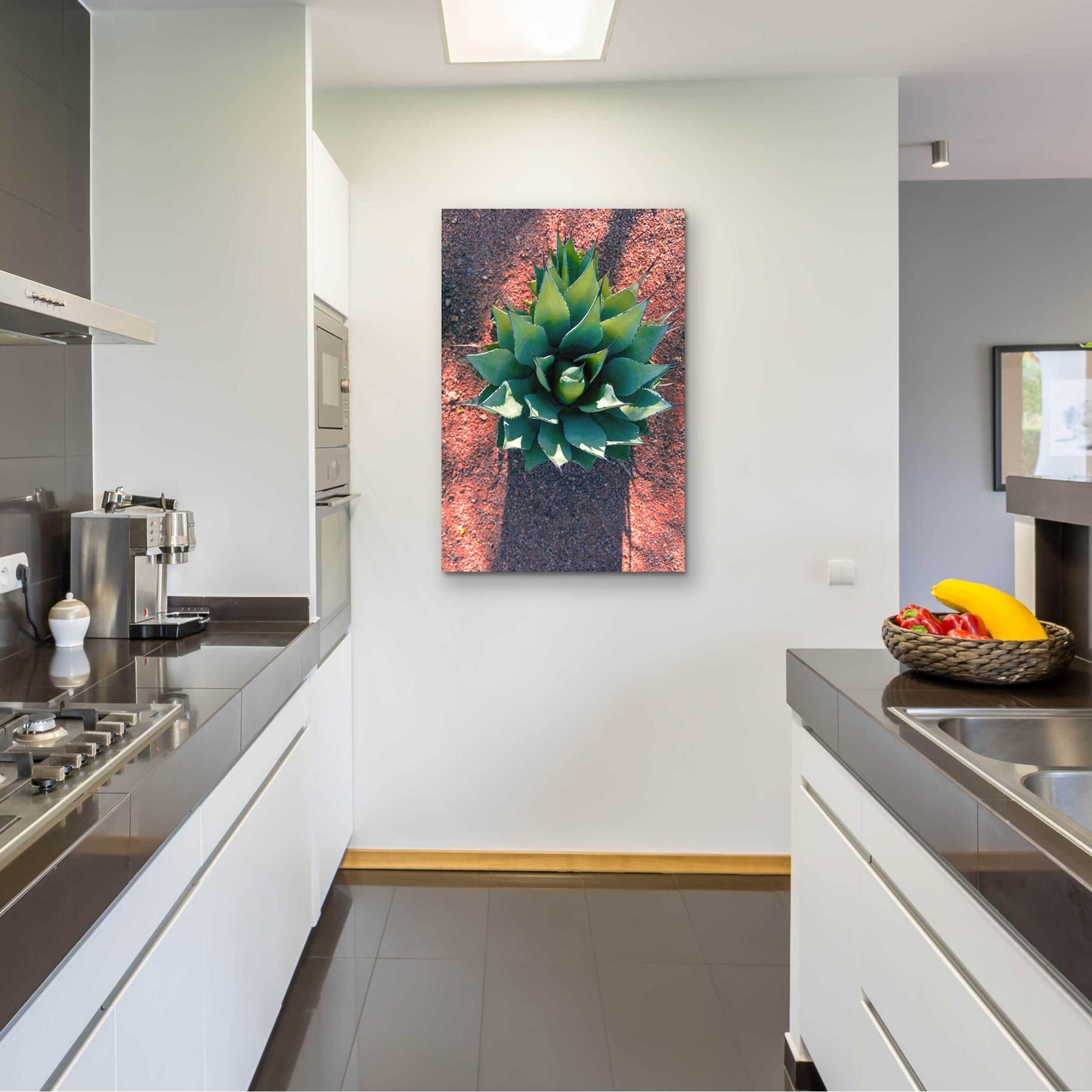 Epic Art 'Utah - Cactus 1' by Epic Portfolio, Acrylic Glass Wall Art,24x36