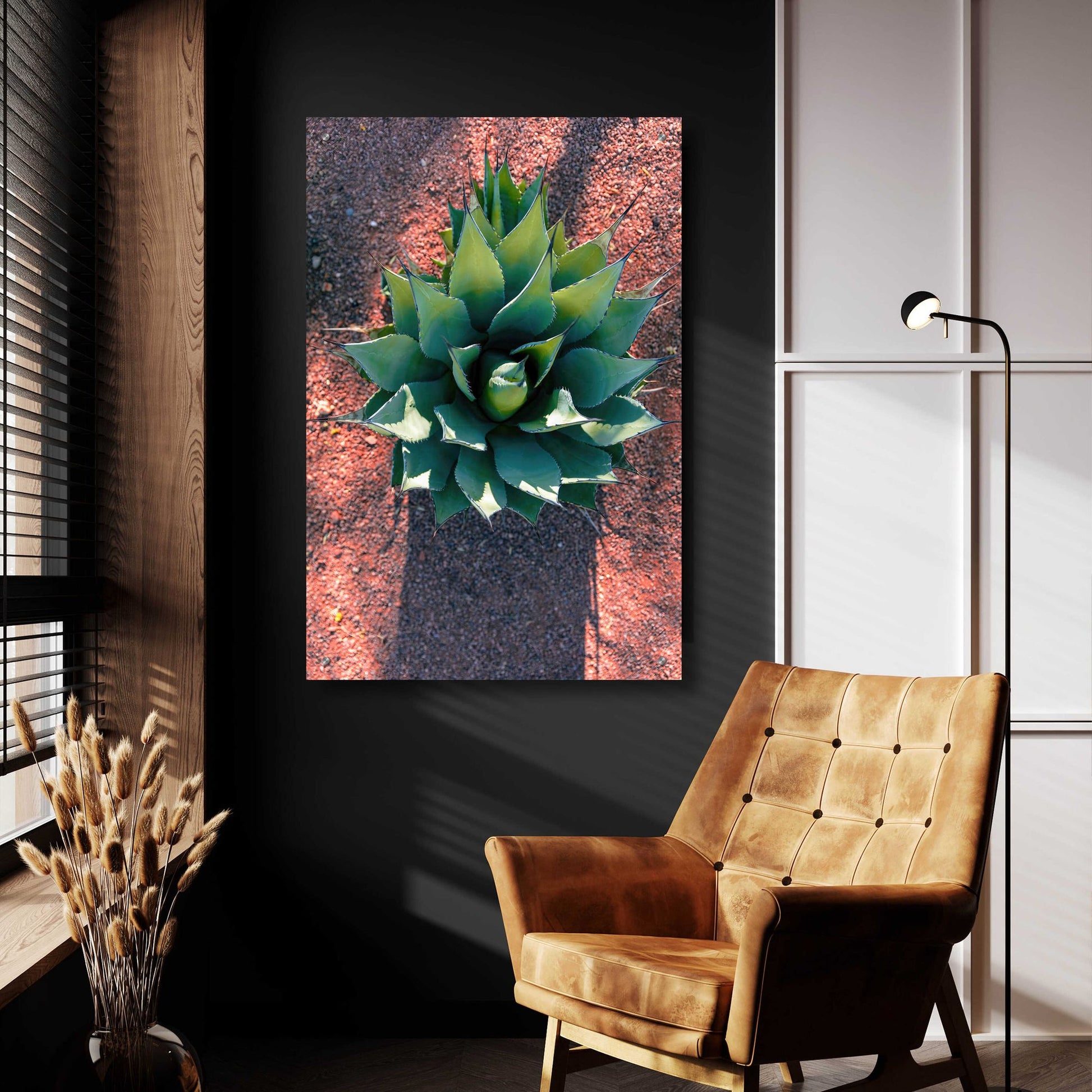 Epic Art 'Utah - Cactus 1' by Epic Portfolio, Acrylic Glass Wall Art,24x36