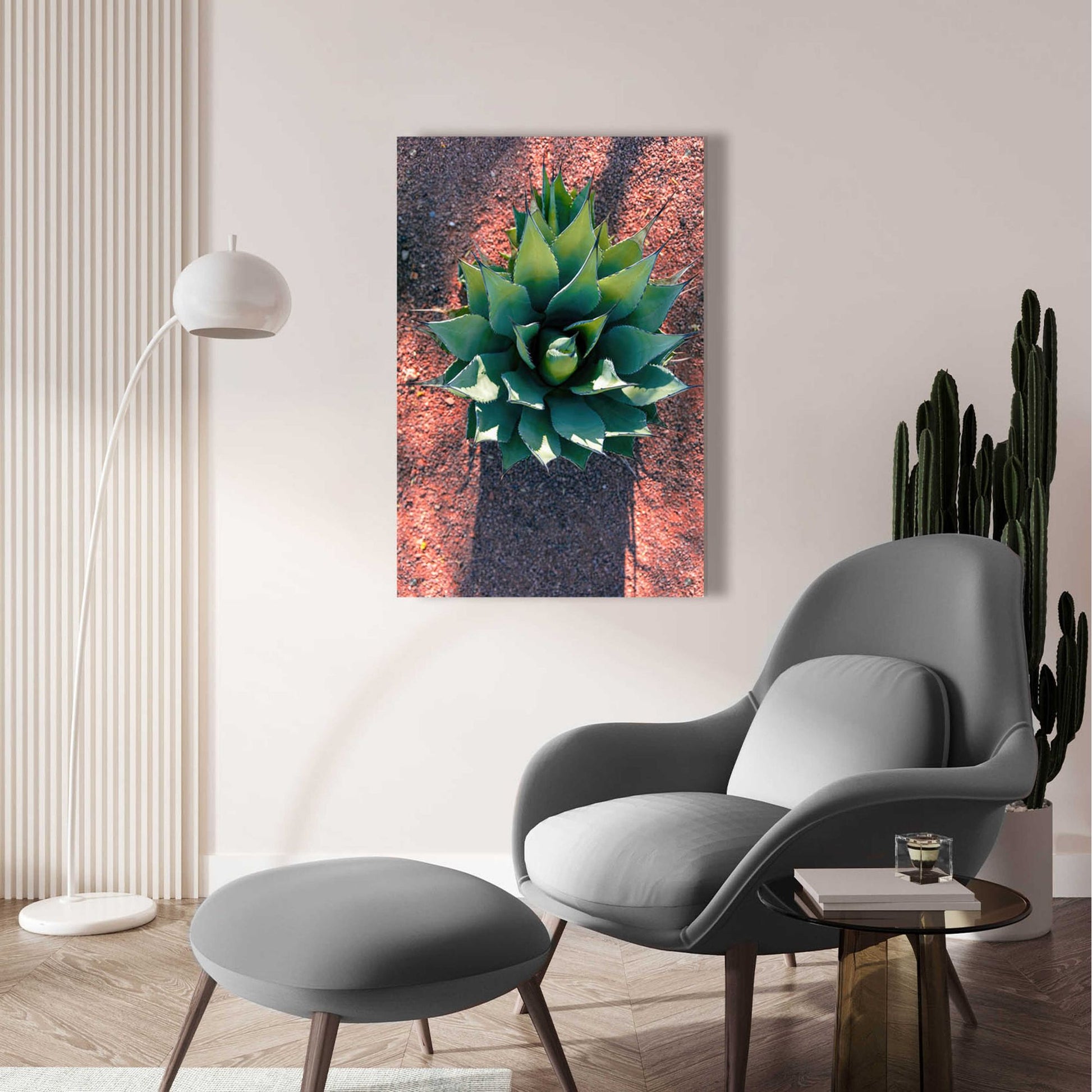 Epic Art 'Utah - Cactus 1' by Epic Portfolio, Acrylic Glass Wall Art,24x36