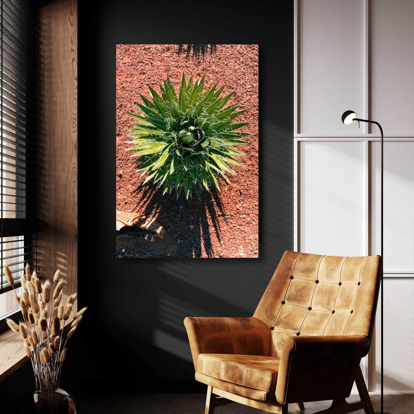 Epic Art 'Utah - Cactus 2' by Epic Portfolio, Acrylic Glass Wall Art,24x36