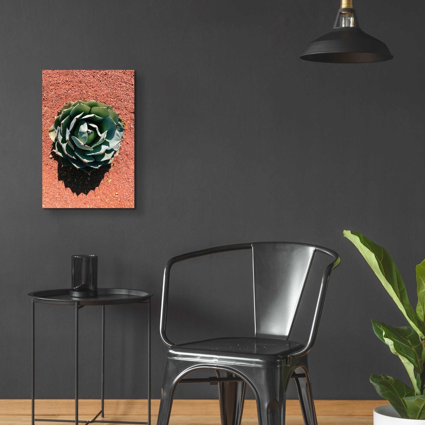 Epic Art 'Utah - Cactus 3' by Epic Portfolio, Acrylic Glass Wall Art,16x24