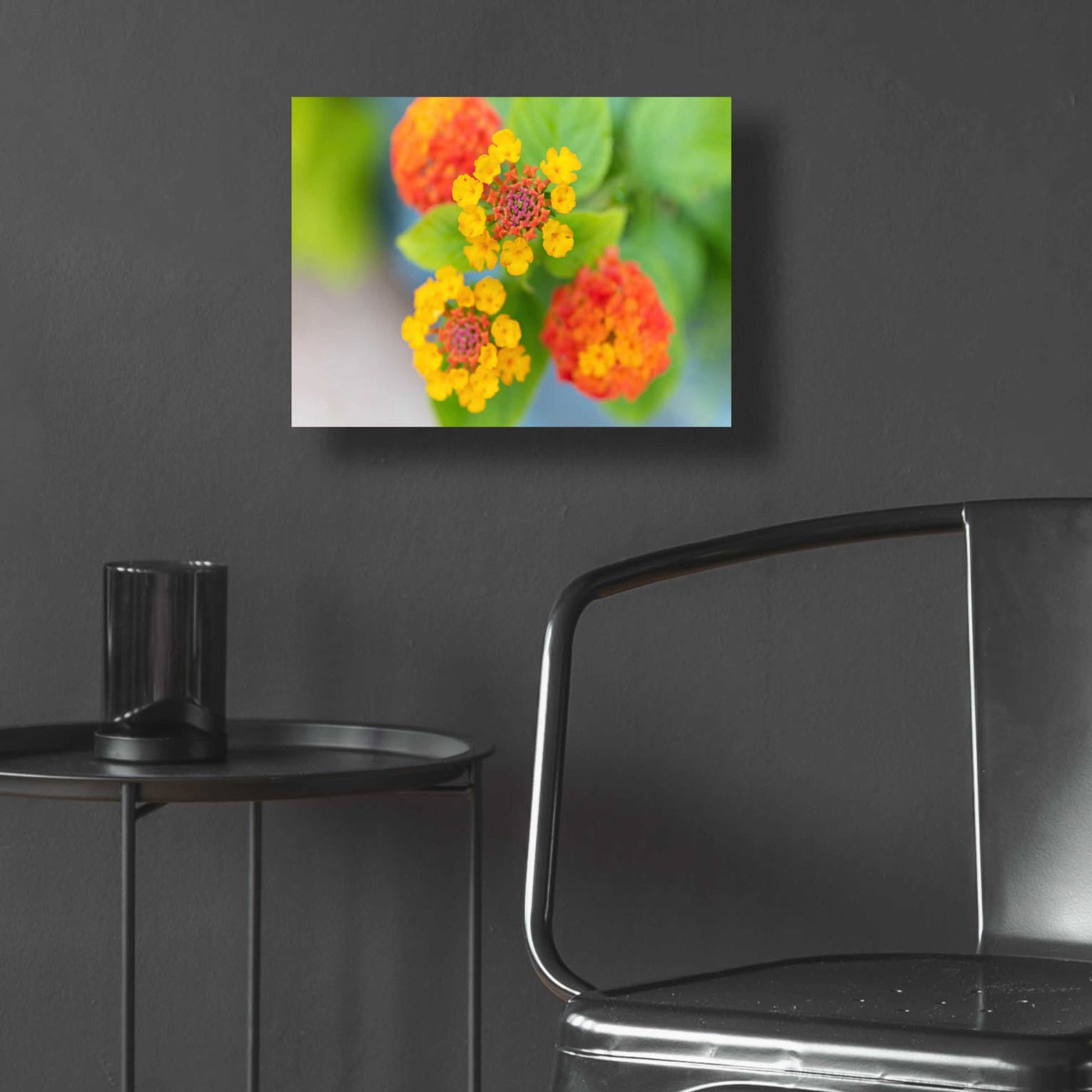 Epic Art 'Flowers' by Epic Portfolio, Acrylic Glass Wall Art,16x12