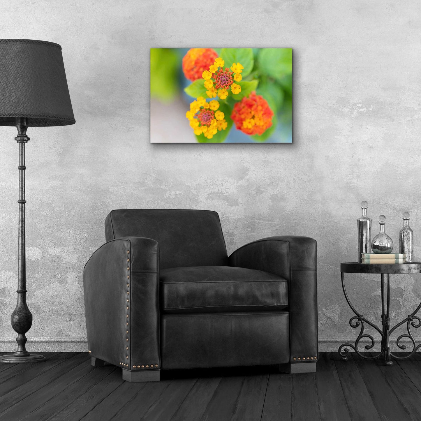 Epic Art 'Flowers' by Epic Portfolio, Acrylic Glass Wall Art,24x16