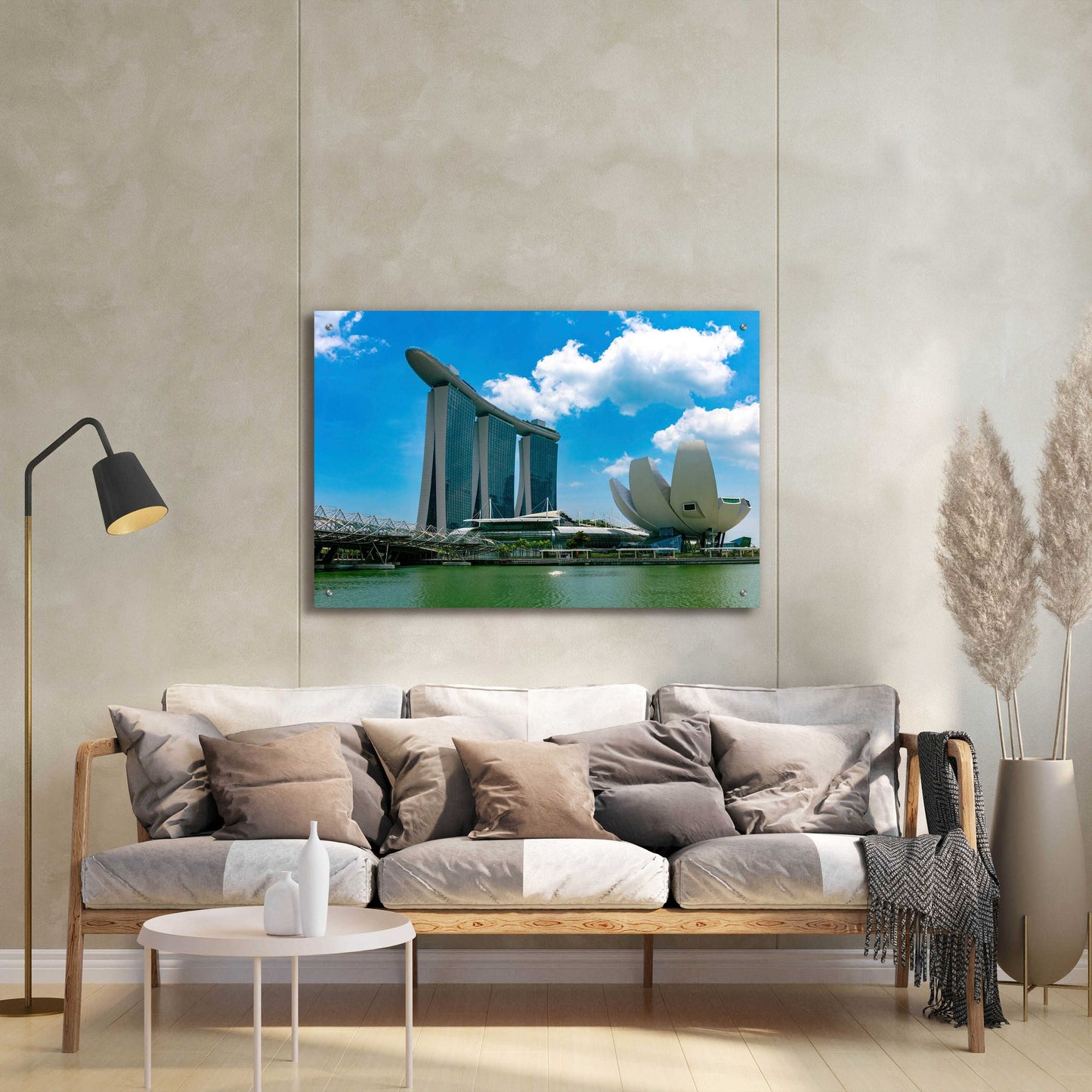 Epic Art 'Singapour - Daytime 2' by Epic Portfolio, Acrylic Glass Wall Art,36x24