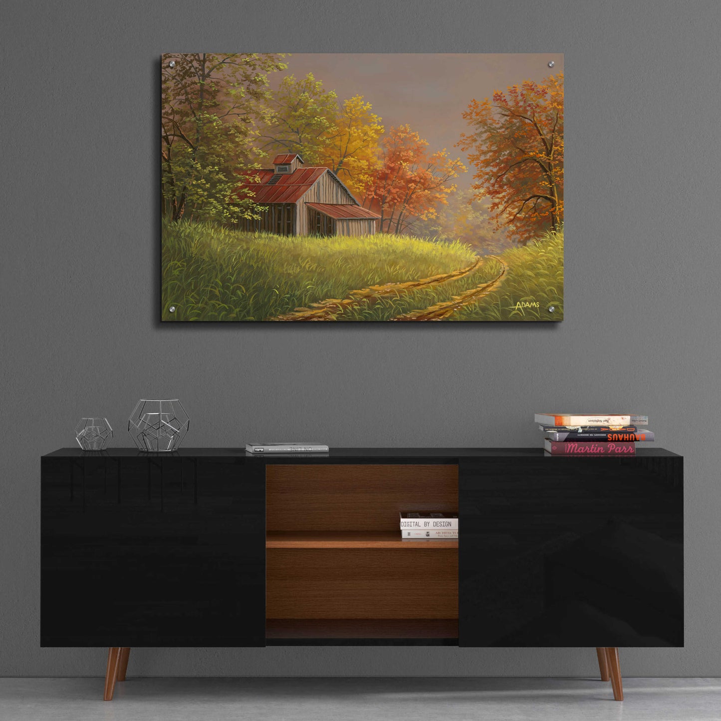 Epic Art 'Autumn Hues' by Gary Adams, Acrylic Glass Wall Art,36x24