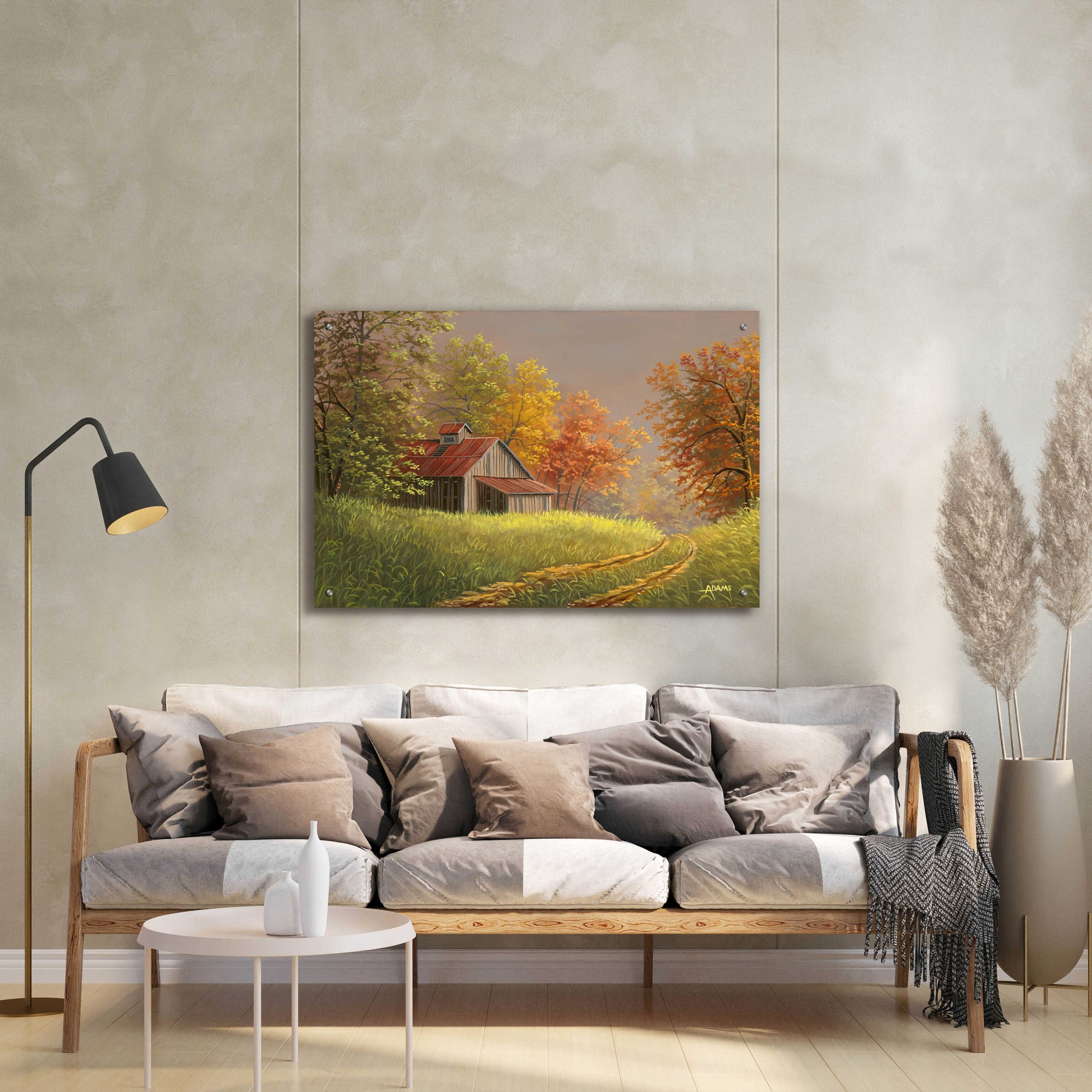 Epic Art 'Autumn Hues' by Gary Adams, Acrylic Glass Wall Art,36x24