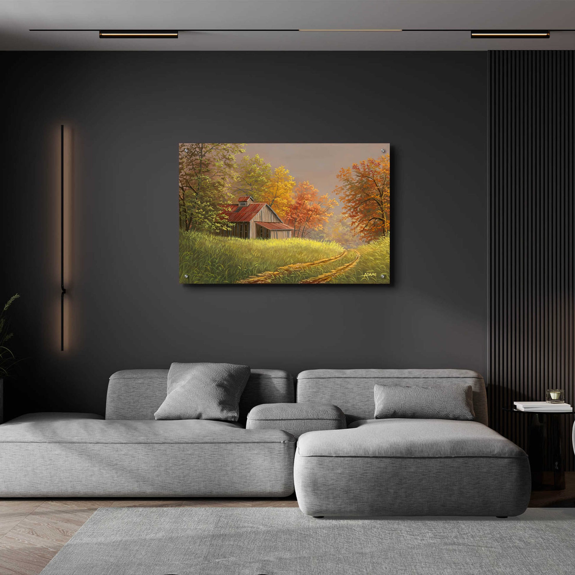 Epic Art 'Autumn Hues' by Gary Adams, Acrylic Glass Wall Art,36x24