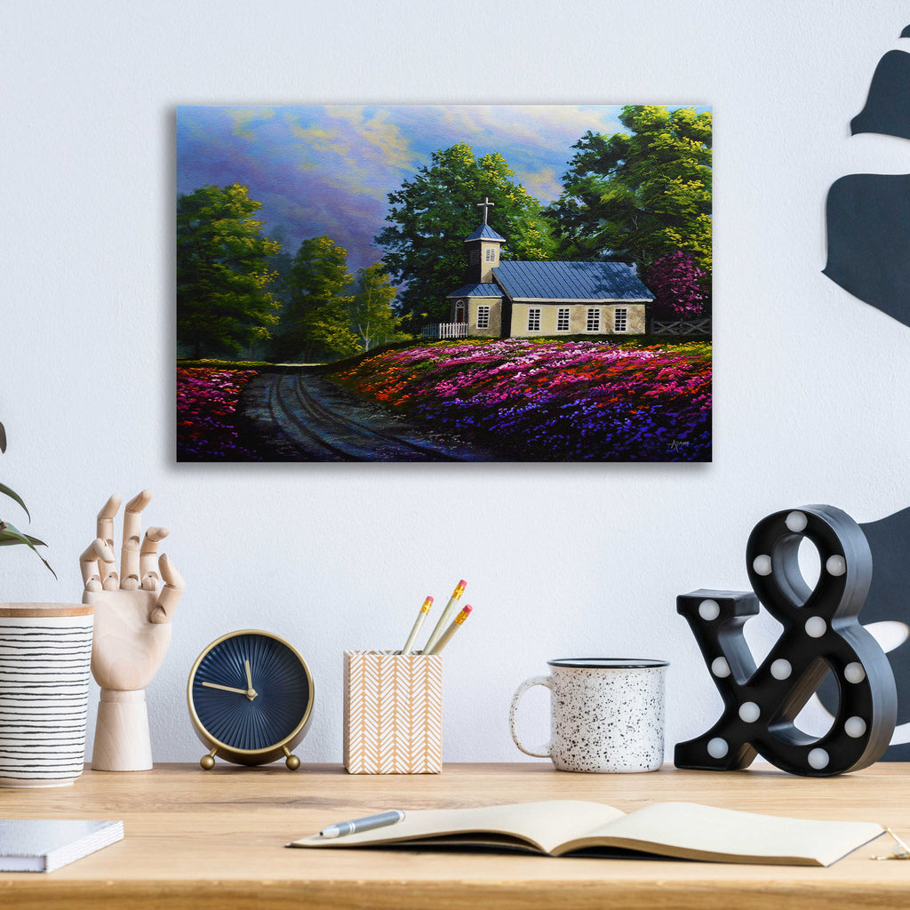 Epic Art 'Glorious Springtime' by Gary Adams, Acrylic Glass Wall Art,16x12