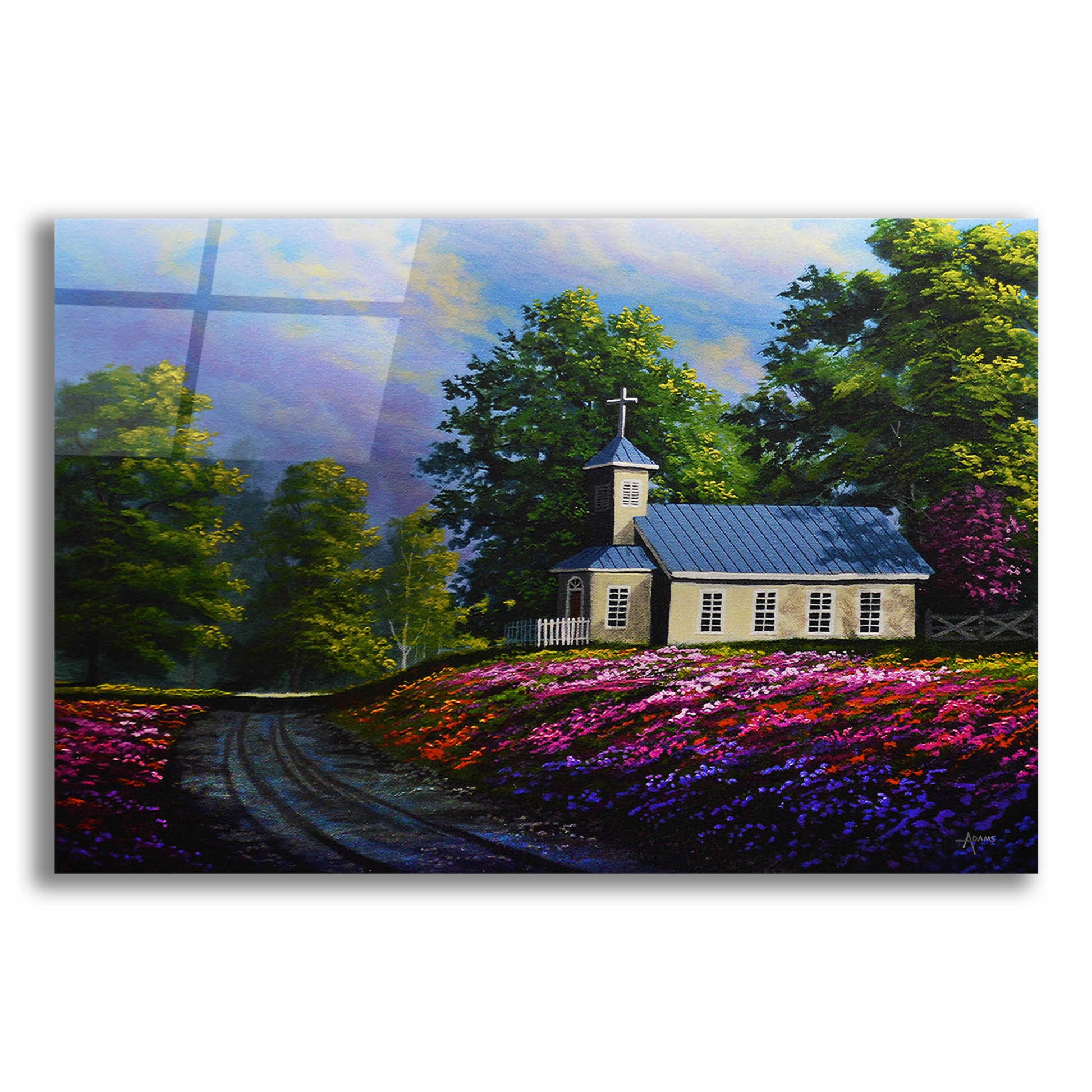 Epic Art 'Glorious Springtime' by Gary Adams, Acrylic Glass Wall Art,16x12