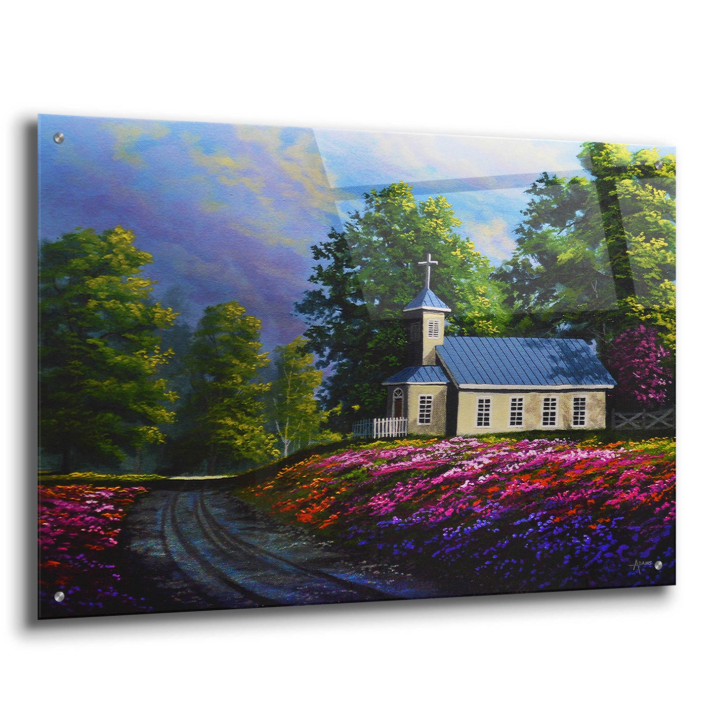 Epic Art 'Glorious Springtime' by Gary Adams, Acrylic Glass Wall Art,36x24