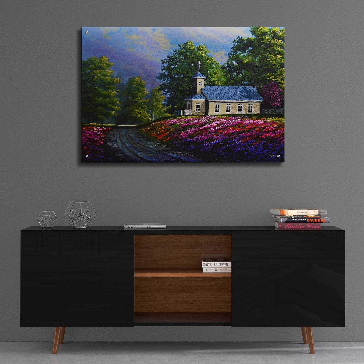 Epic Art 'Glorious Springtime' by Gary Adams, Acrylic Glass Wall Art,36x24