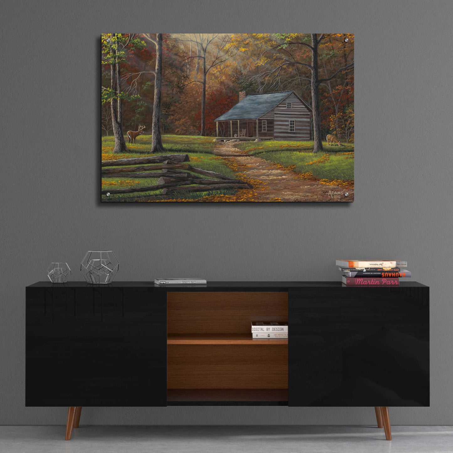 Epic Art 'Old Home Place' by Gary Adams, Acrylic Glass Wall Art,36x24