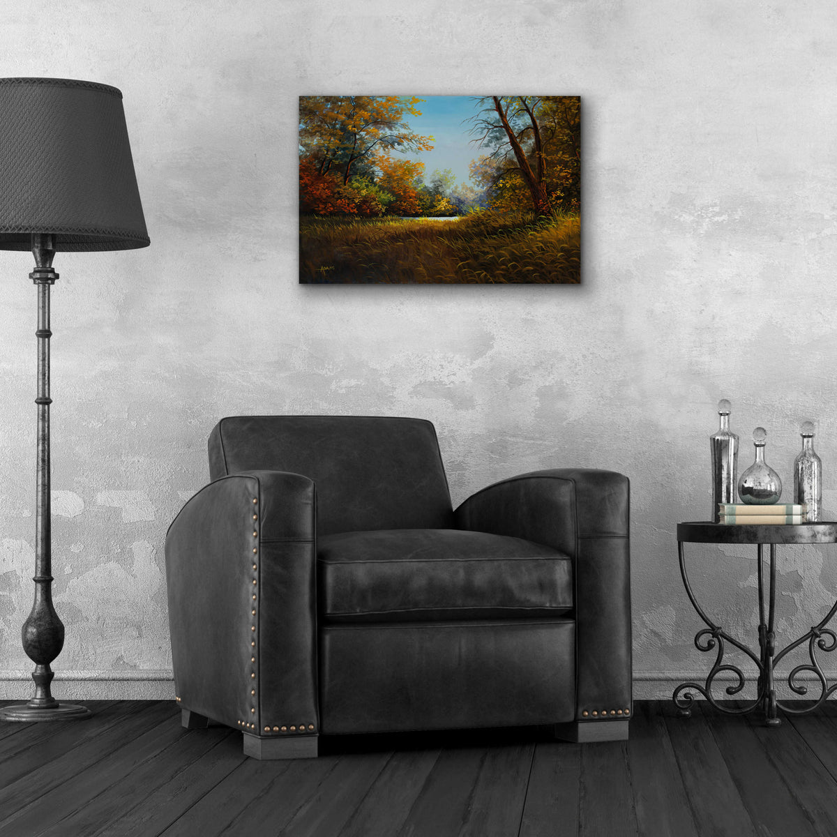 Epic Art 'Secret Place' by Gary Adams, Acrylic Glass Wall Art,24x16