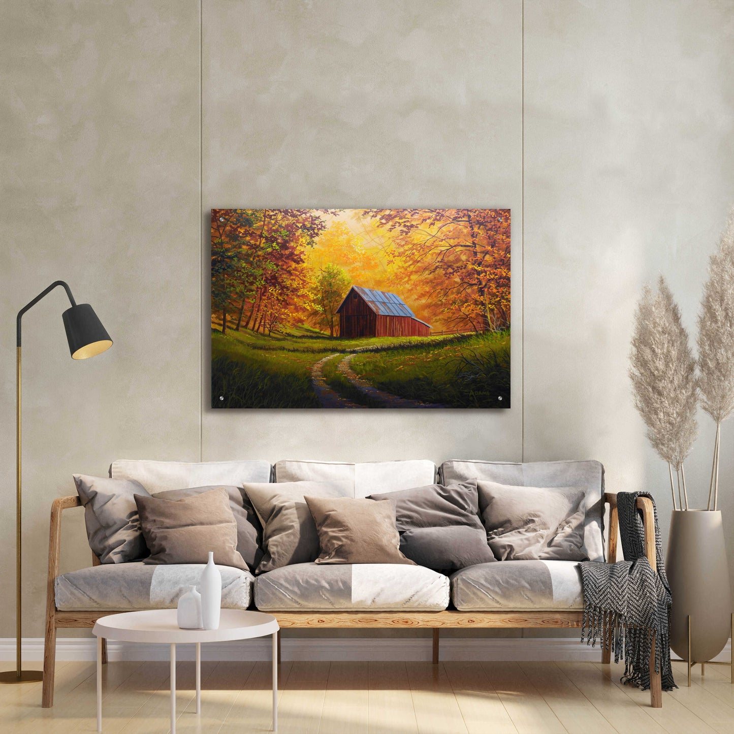 Epic Art 'Autumn Glow' by Gary Adams, Acrylic Glass Wall Art,36x24