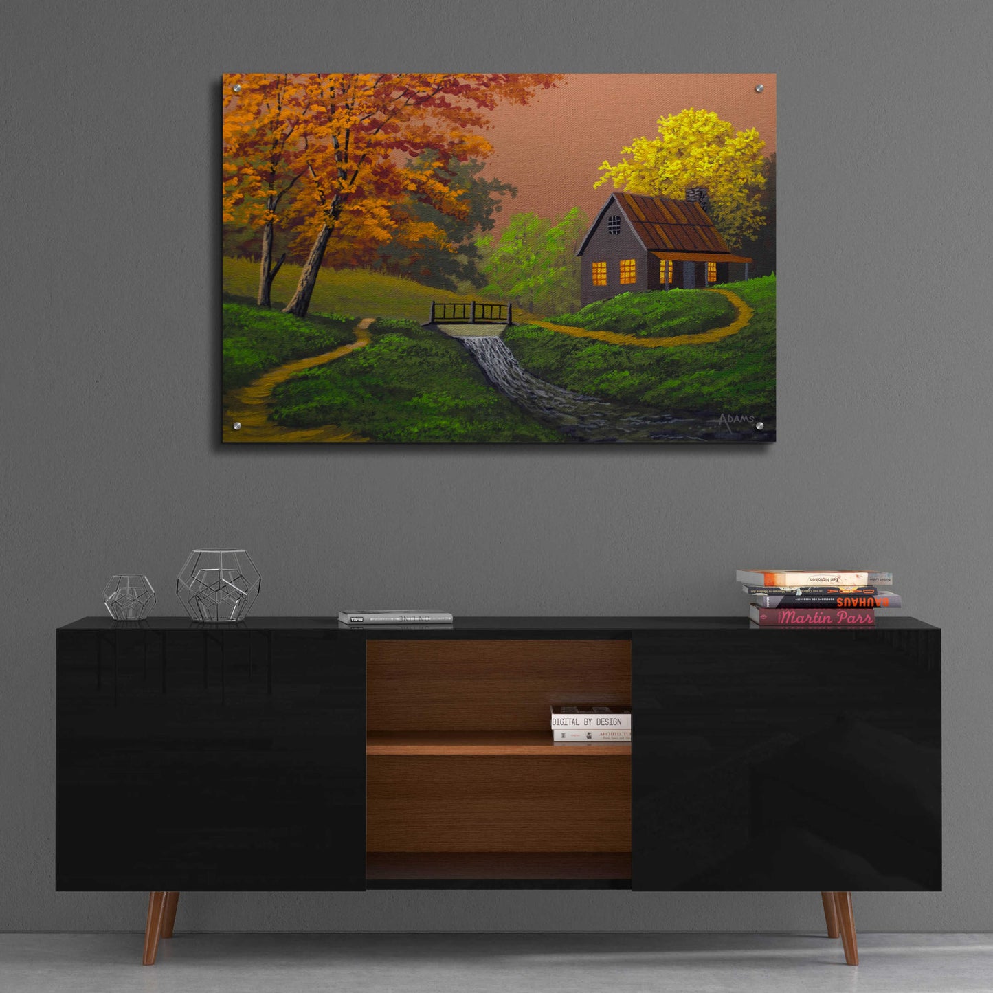 Epic Art 'Pathway Home' by Gary Adams, Acrylic Glass Wall Art,36x24